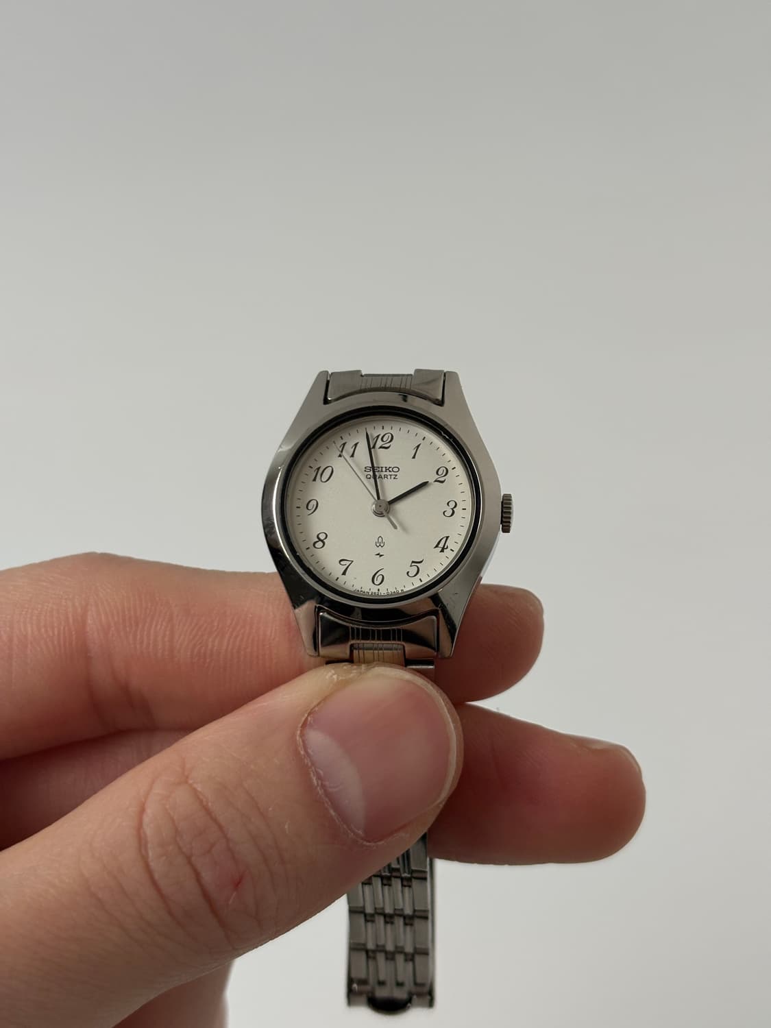 1980s Arabic Index Silver Ladies Quartz 상품이미지3