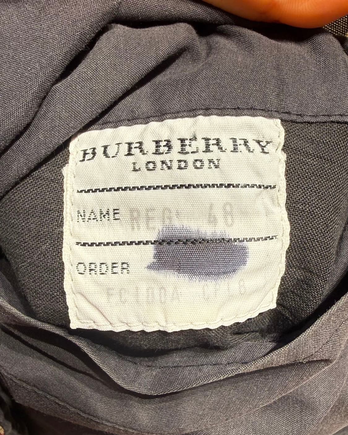 버버리 브라운 노바체크 리버시블 블루종 자켓  상품이미지10