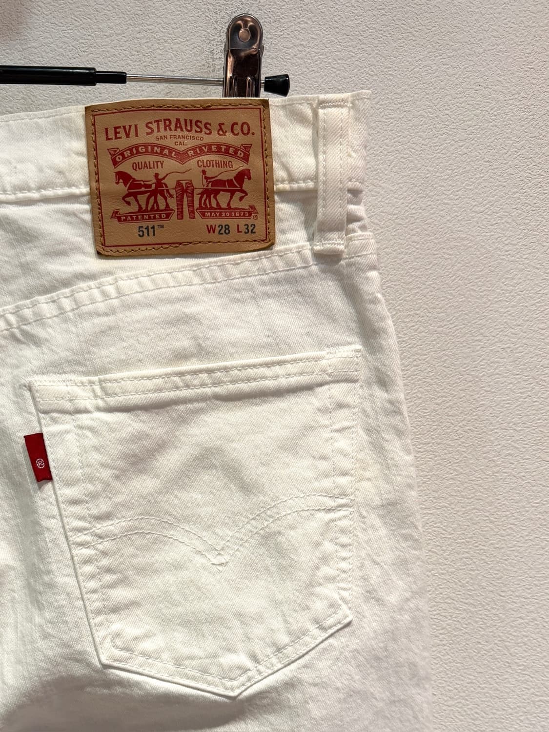 Levi's 511 White Slim Jeans (29) 상품이미지1