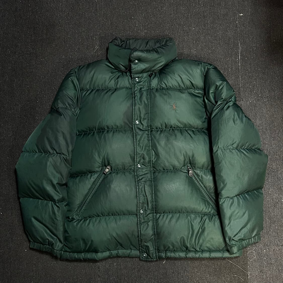 폴로 랄프로렌 대대장 그린 푸퍼 패딩 점퍼 파카 L 상품이미지2