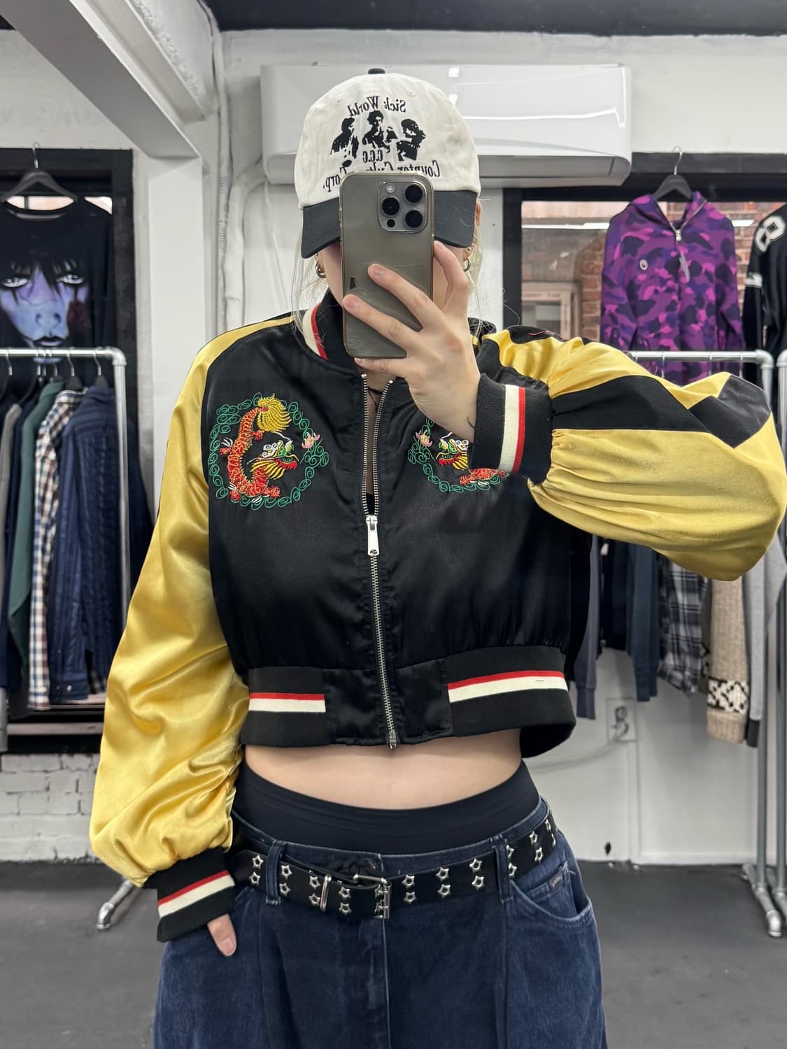 VTG 크롭 스카잔 자켓 상품이미지3