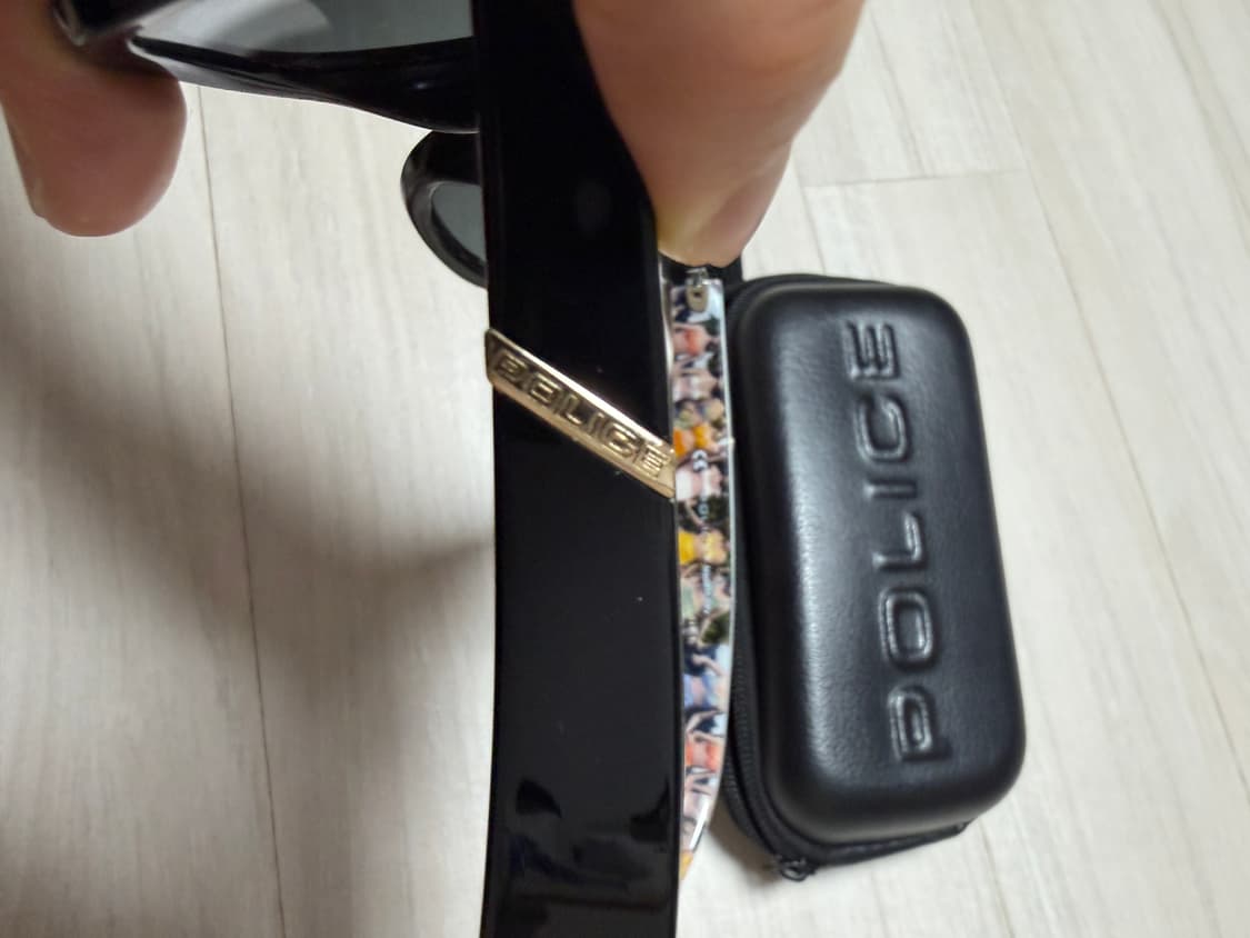 폴리스 선글라스 블랙 상품이미지3