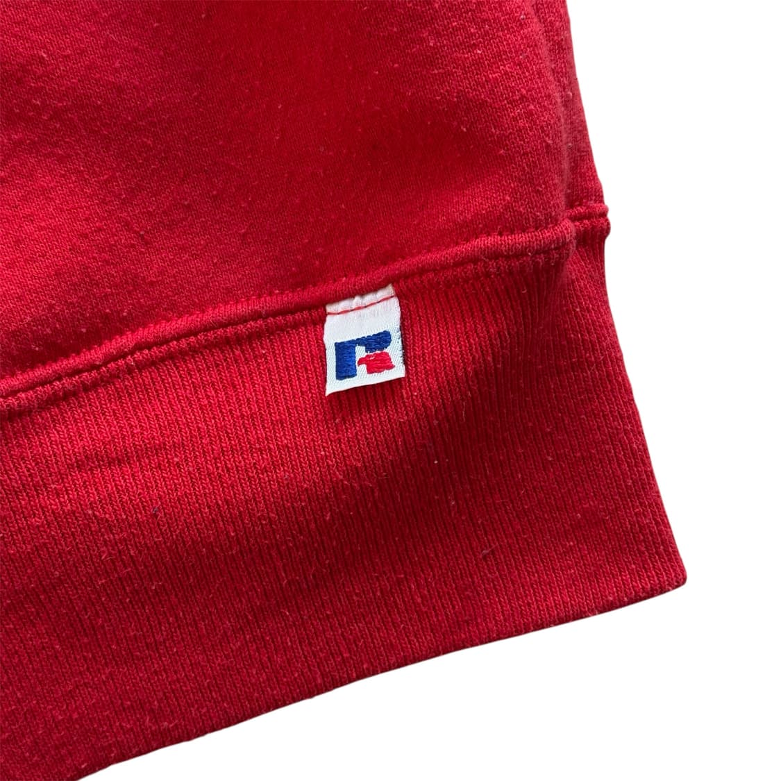 90s 러셀 스웻셔츠 레드 상품이미지3