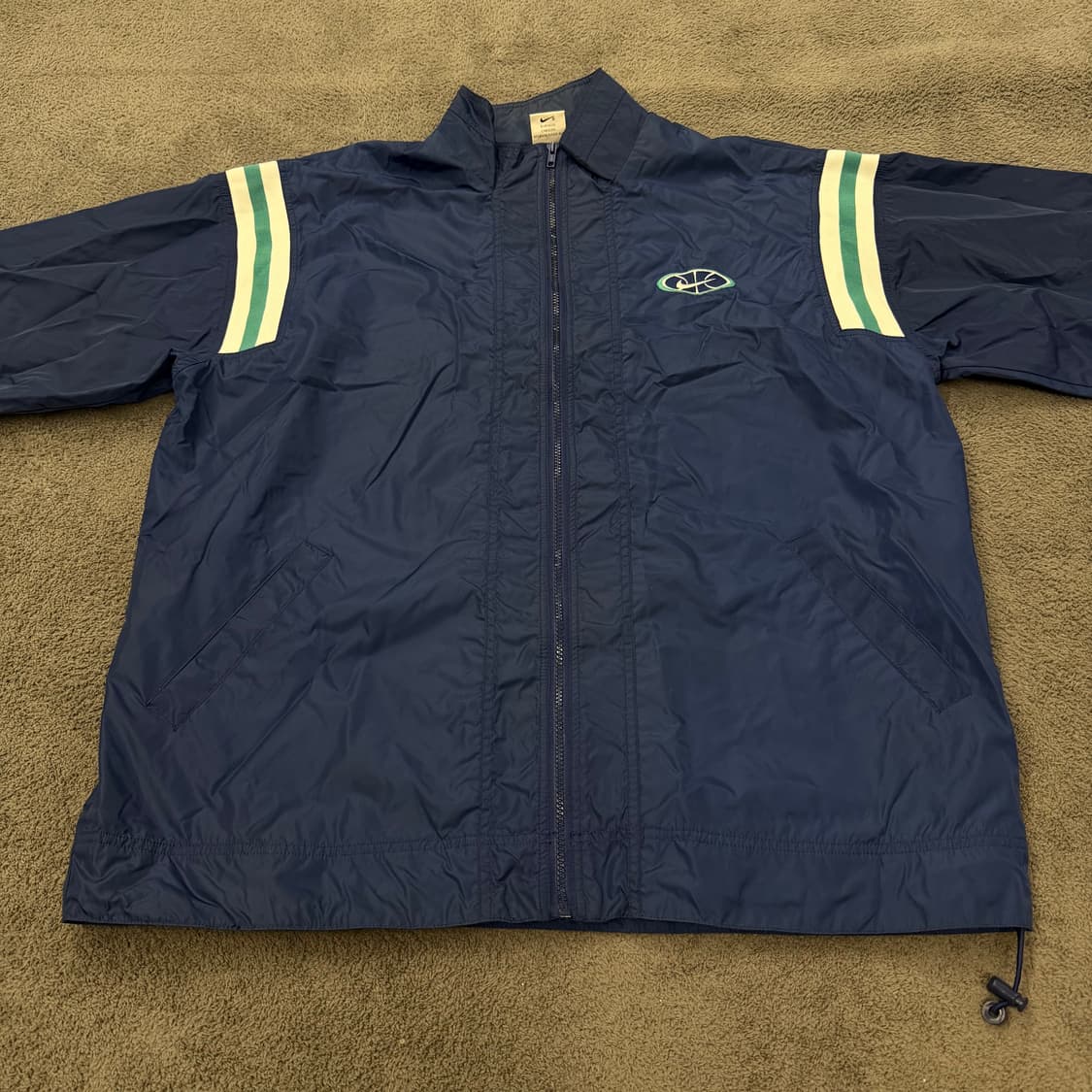 [정품/L] 00s 나이키 올드스쿨 스우시 베스킷볼 바람막이 자켓 상품이미지3