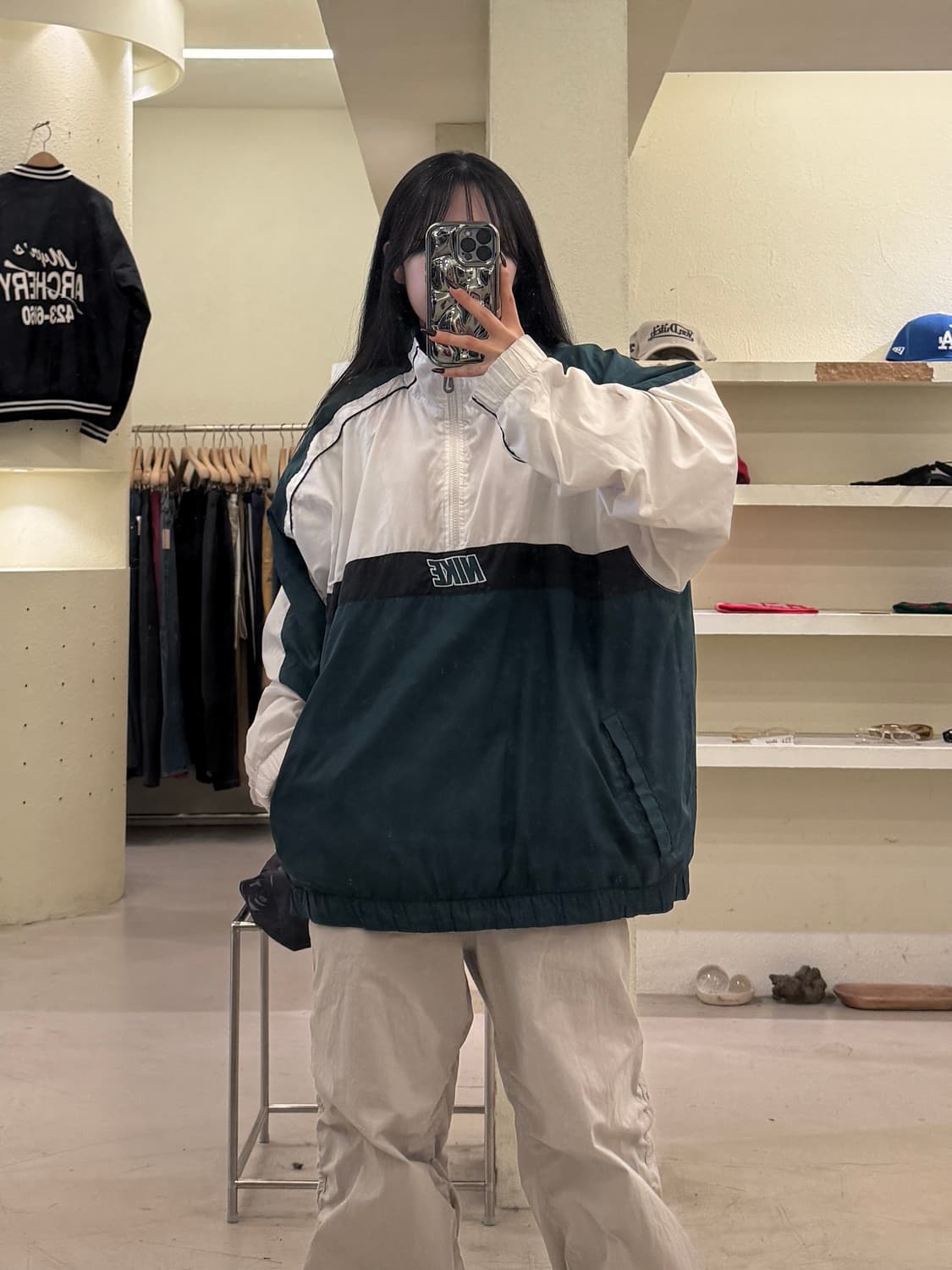 나이키 올드스쿨 아노락 바람막이 U1732 상품이미지1