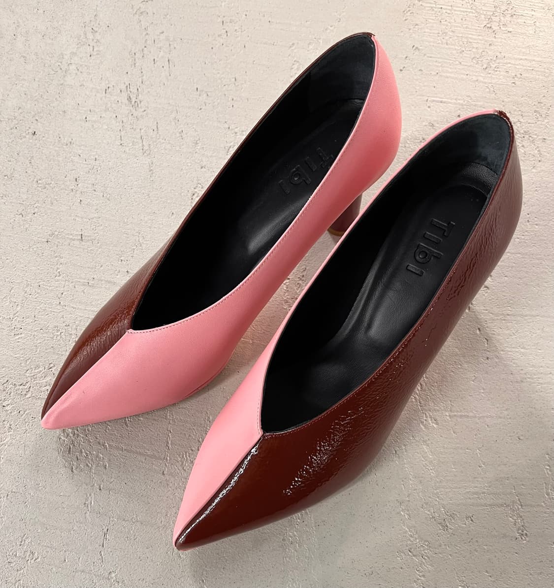 Tibi 하프앤 하프 펌프스 힐 37.5 상품이미지1