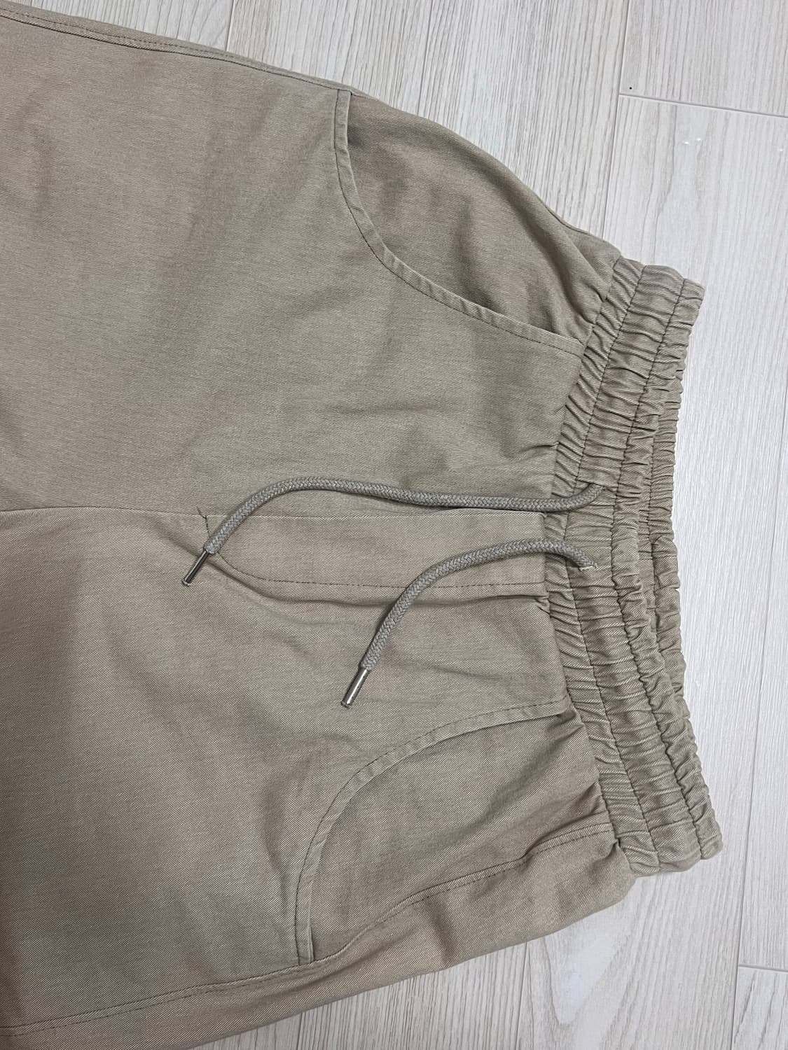 오무수히 팬츠 베이지 상품이미지4