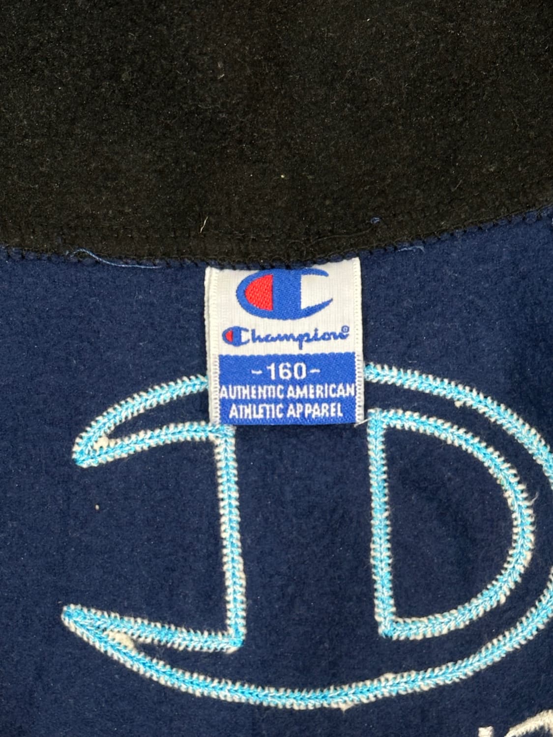 챔피온 네이비 일본판 아치형 올드스쿨 트랙탑 져지  상품이미지7