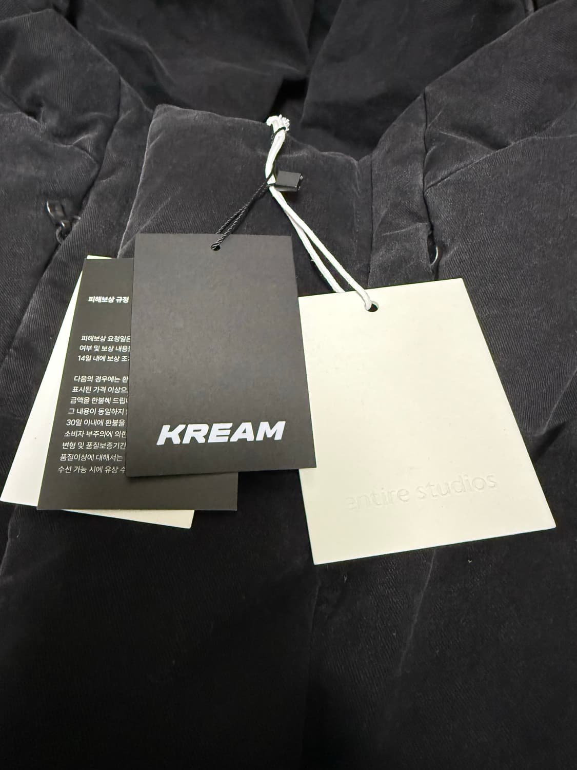 엔타이어스튜디오 MML 후디드 푸퍼 아이언 패딩 M 상품이미지4