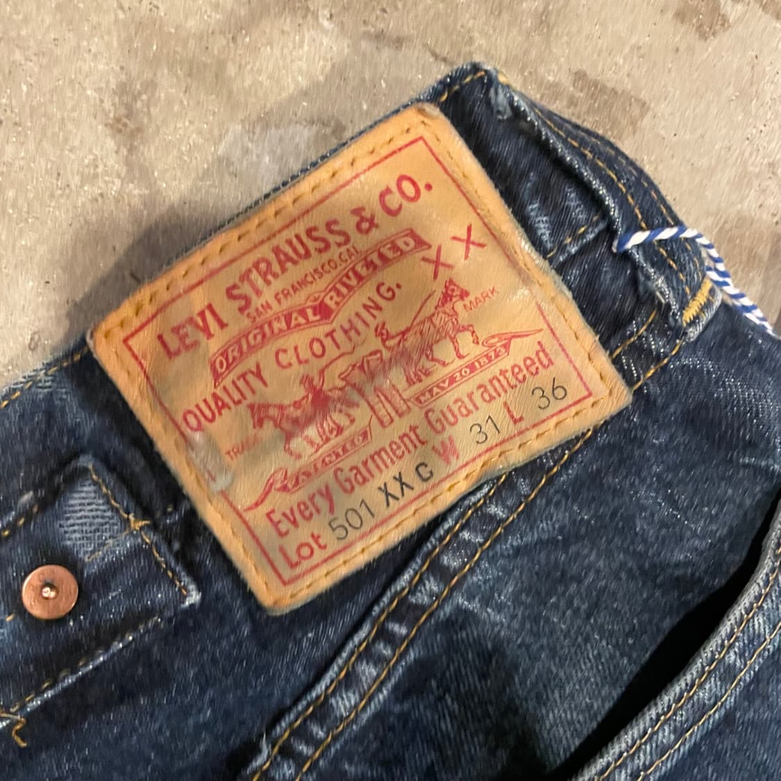 90s US LVC 501xxc  상품이미지7