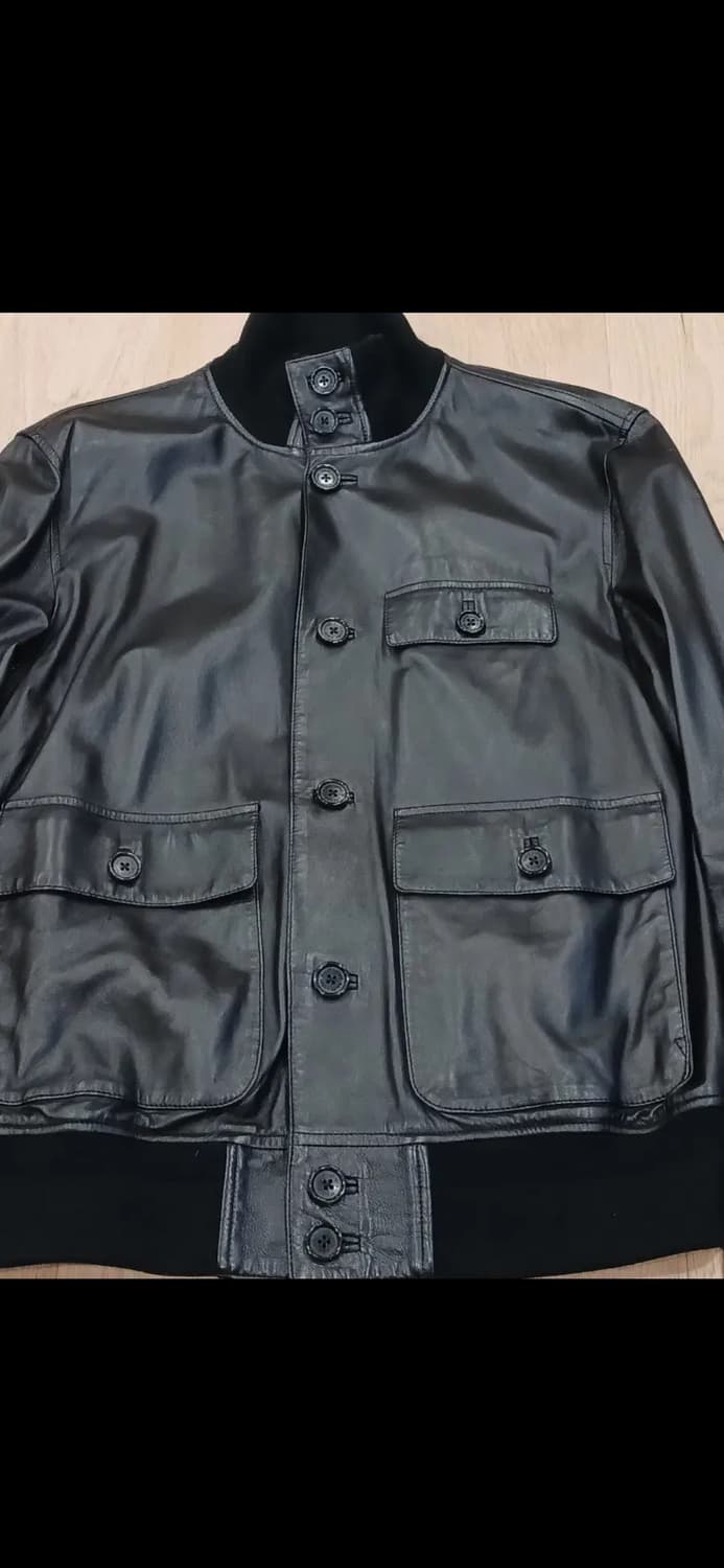 RALPH LAUREN PURPLE LABEL LEATHER JACKET 상품이미지5