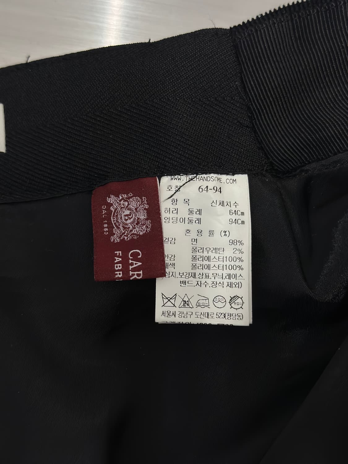 타임 블랙 코듀로이 포켓 롱 스커트  상품이미지7