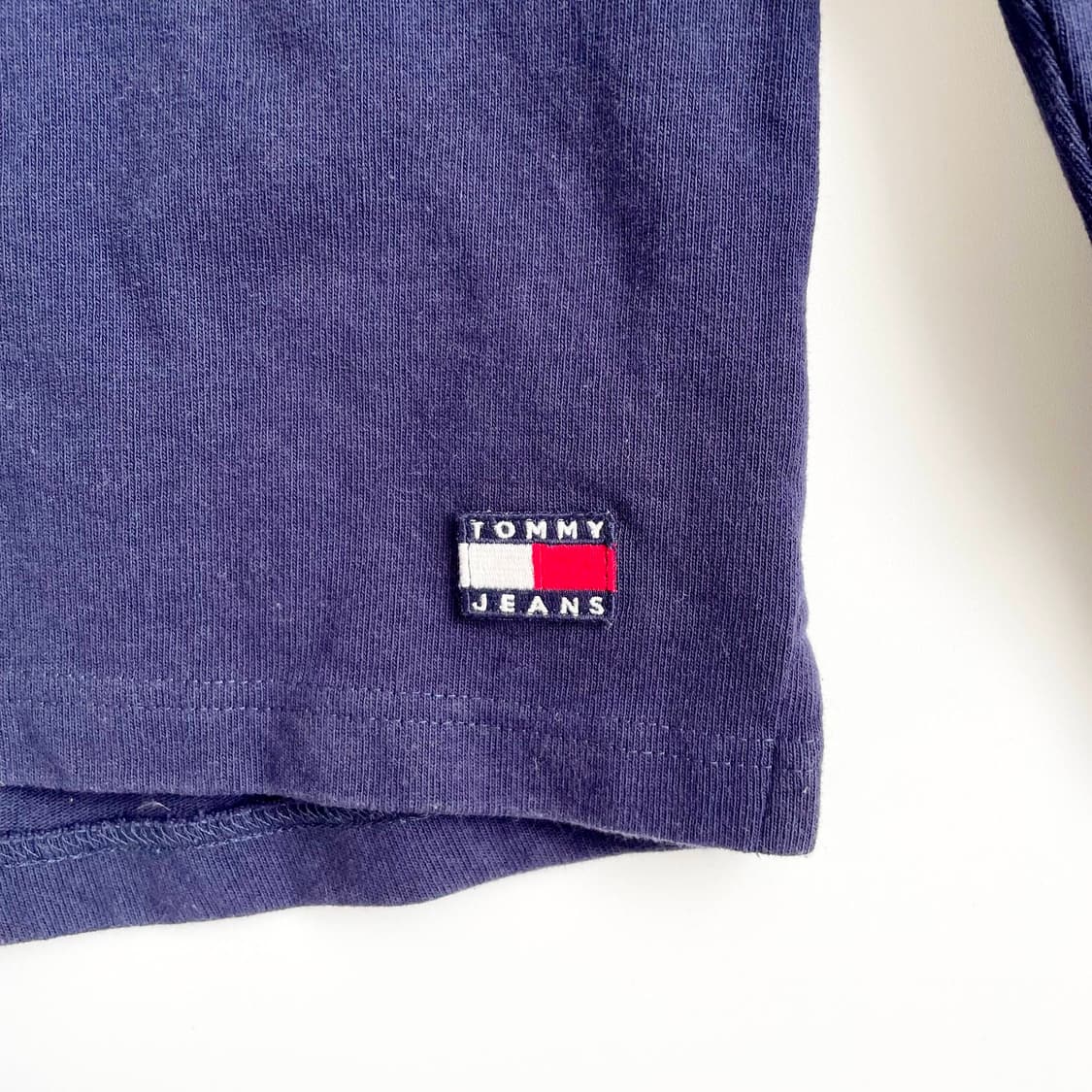 F1 90s 타미힐피거 진스 플래그 로고 폴로셔츠 L-XL사이즈 상품이미지5