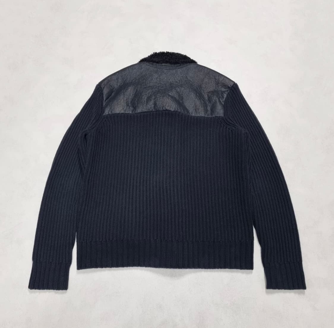 아르마니 익스체인지 무스탕 니트 자켓 -L 상품이미지7