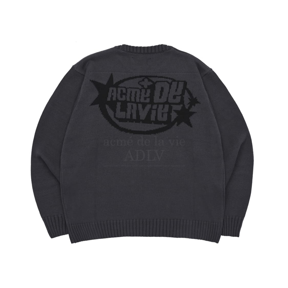 아크메드라비 Y2K STAR LOGO KNIT CHARCOAL (1) 상품이미지1