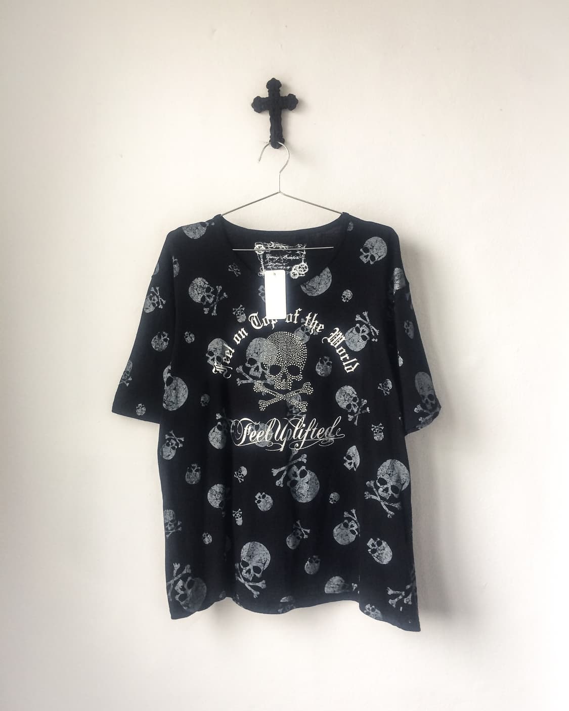 Skull pattern t shirt 상품이미지2
