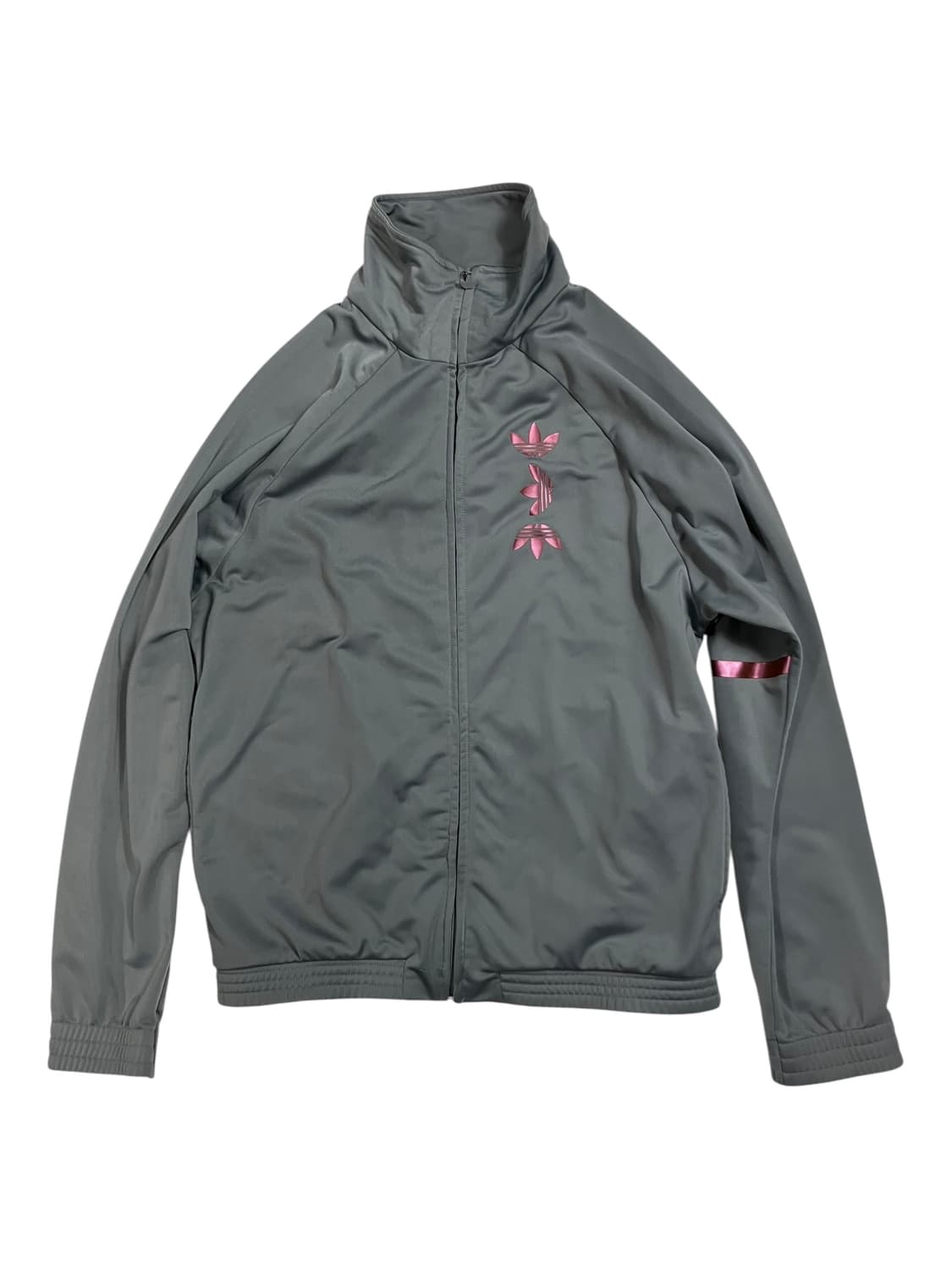 아디다스 핑크 로고 회색 제노 져지 M 상품이미지3