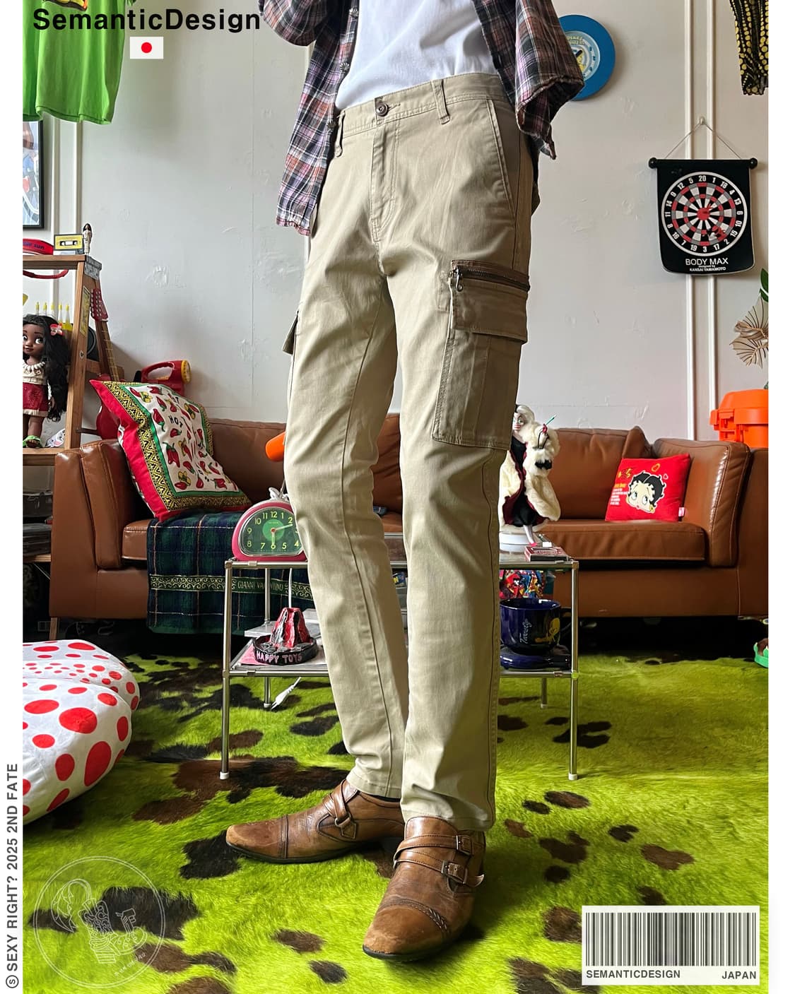 Semanticdesign Cotton Slim Cargo Pants 상품이미지1