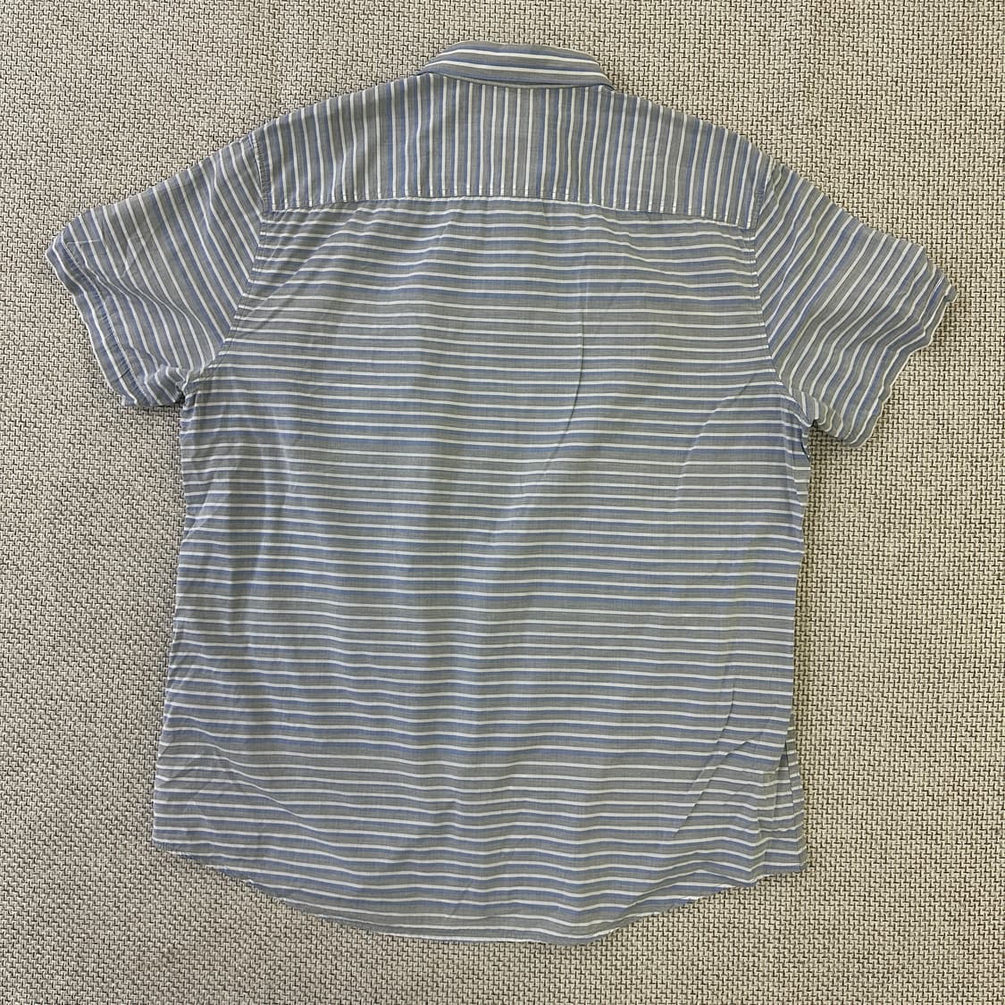 XL DKNY 스트라이프 반팔 셔츠 0407D 상품이미지3