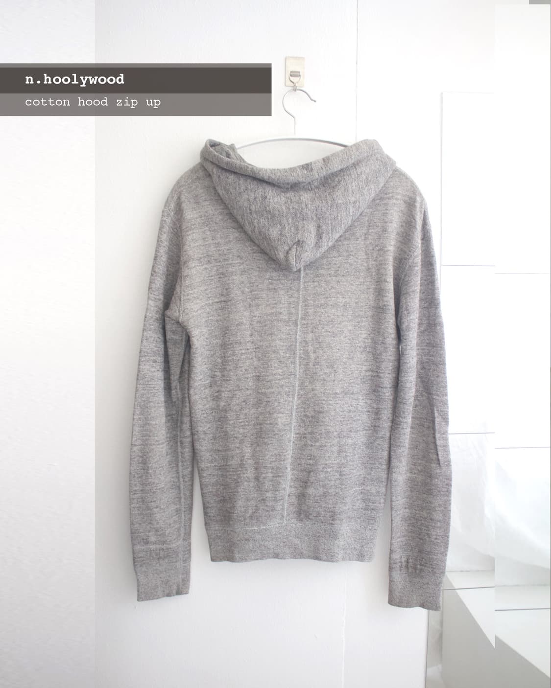 cotton hood zip up 상품이미지2