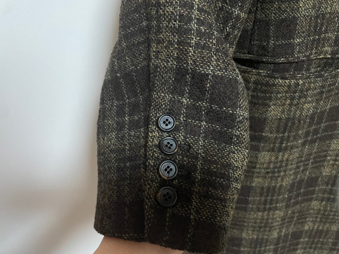 플랫80 체크 코트 상품이미지7