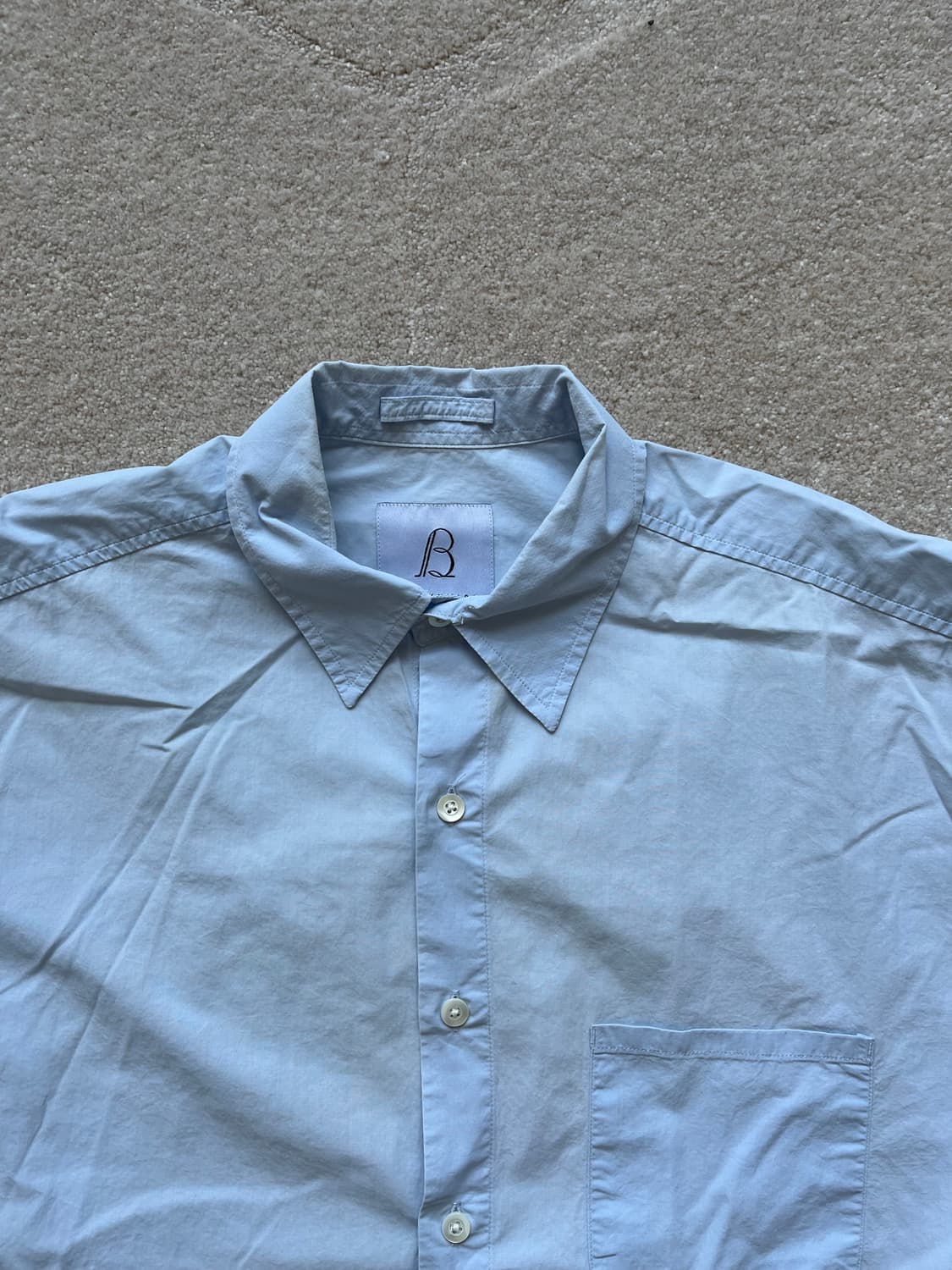 브라운야드 Steady Shirt Blue (103-105) 상품이미지5