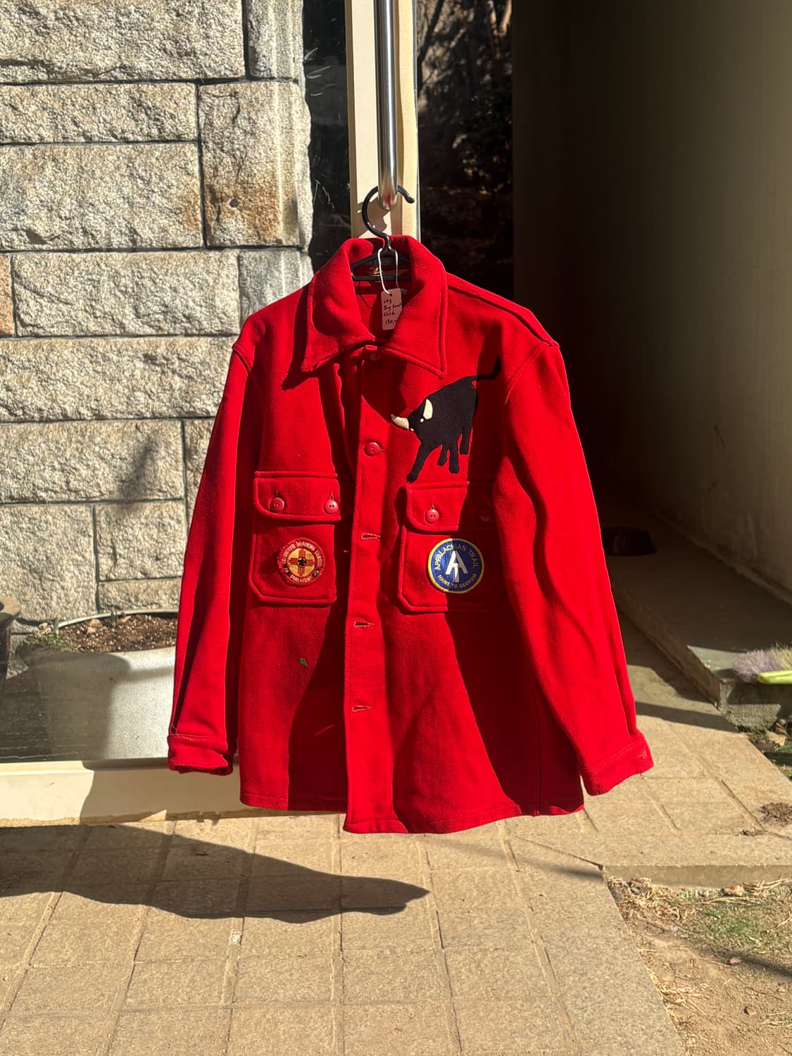 80s US 보이스카우트 울 셔츠 상품이미지1