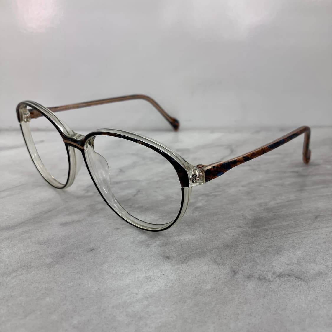 C05 조르지오 몰리 GIORGIO MOLLY 클리어패턴 뿔테 안경 상품이미지8