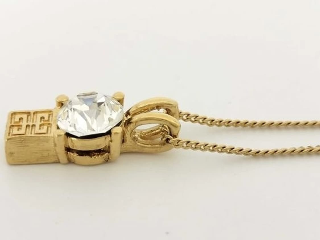 ​[예약] 지방시 정품 왕다이아(fk) 빈티지 로고 목걸이/B급 상품이미지3