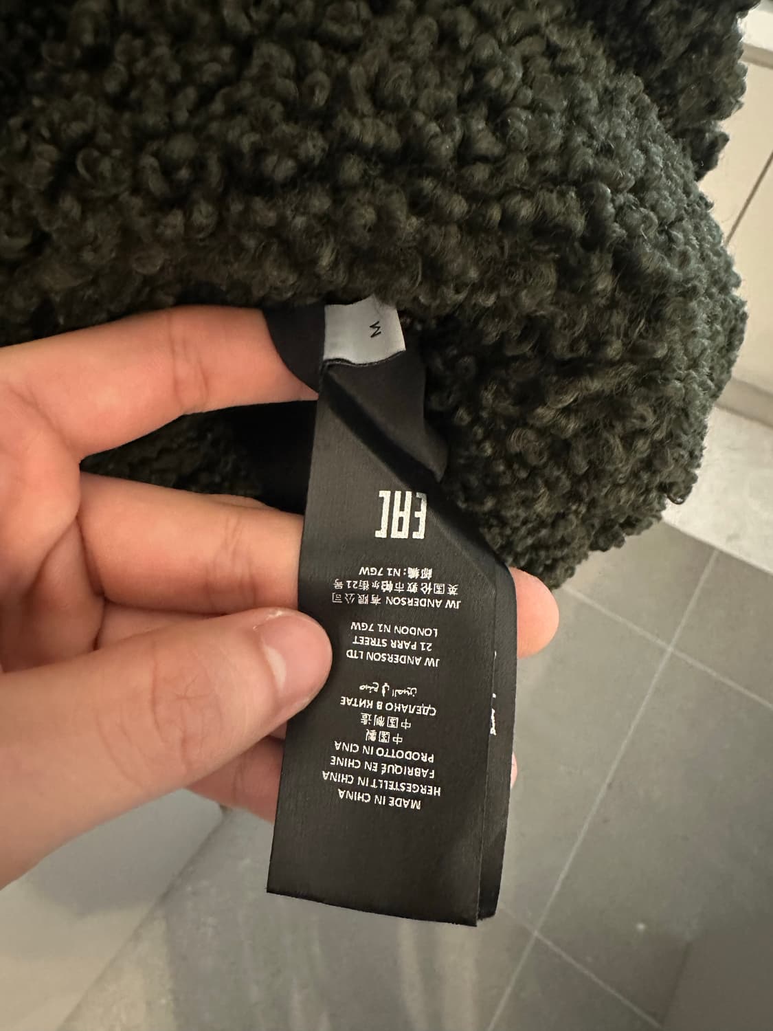 JW 앤더슨 플리스 자켓 상품이미지3