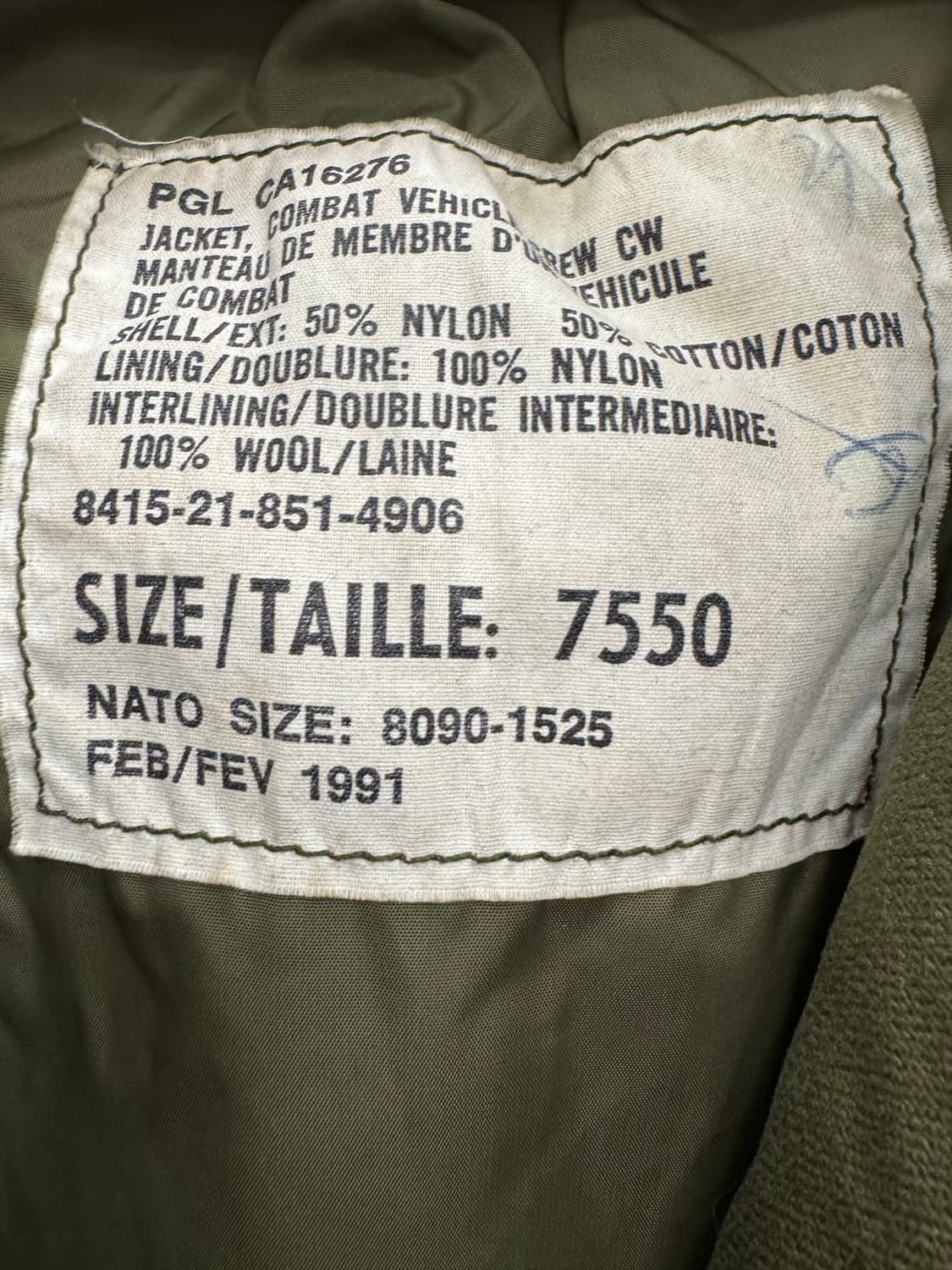 Canadian Military CVC Jacket/ XL 상품이미지3