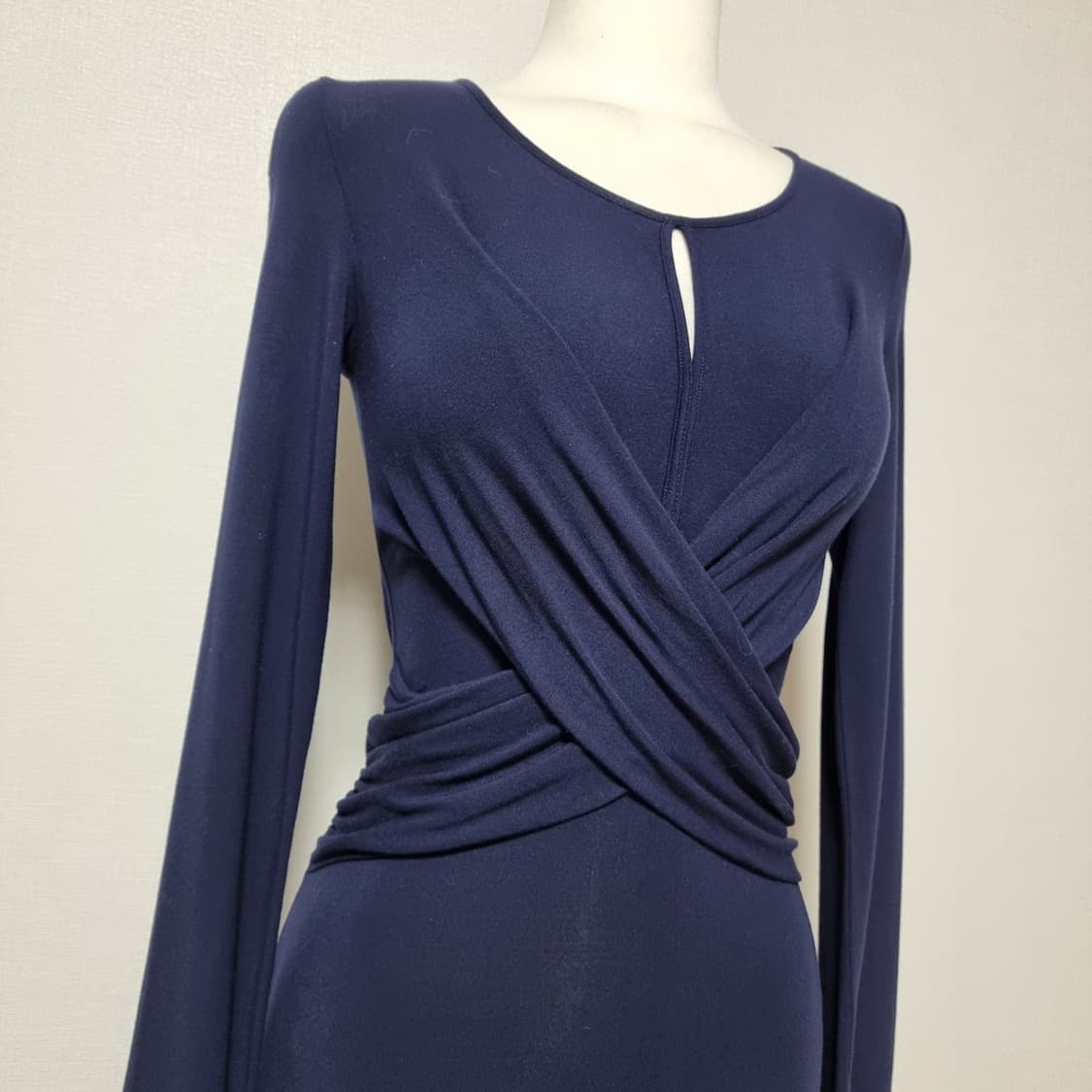 엠포리오 아르마니 원피스 코튼스판셔링 (44-날씬55/표기38) 상태최상 상품이미지1