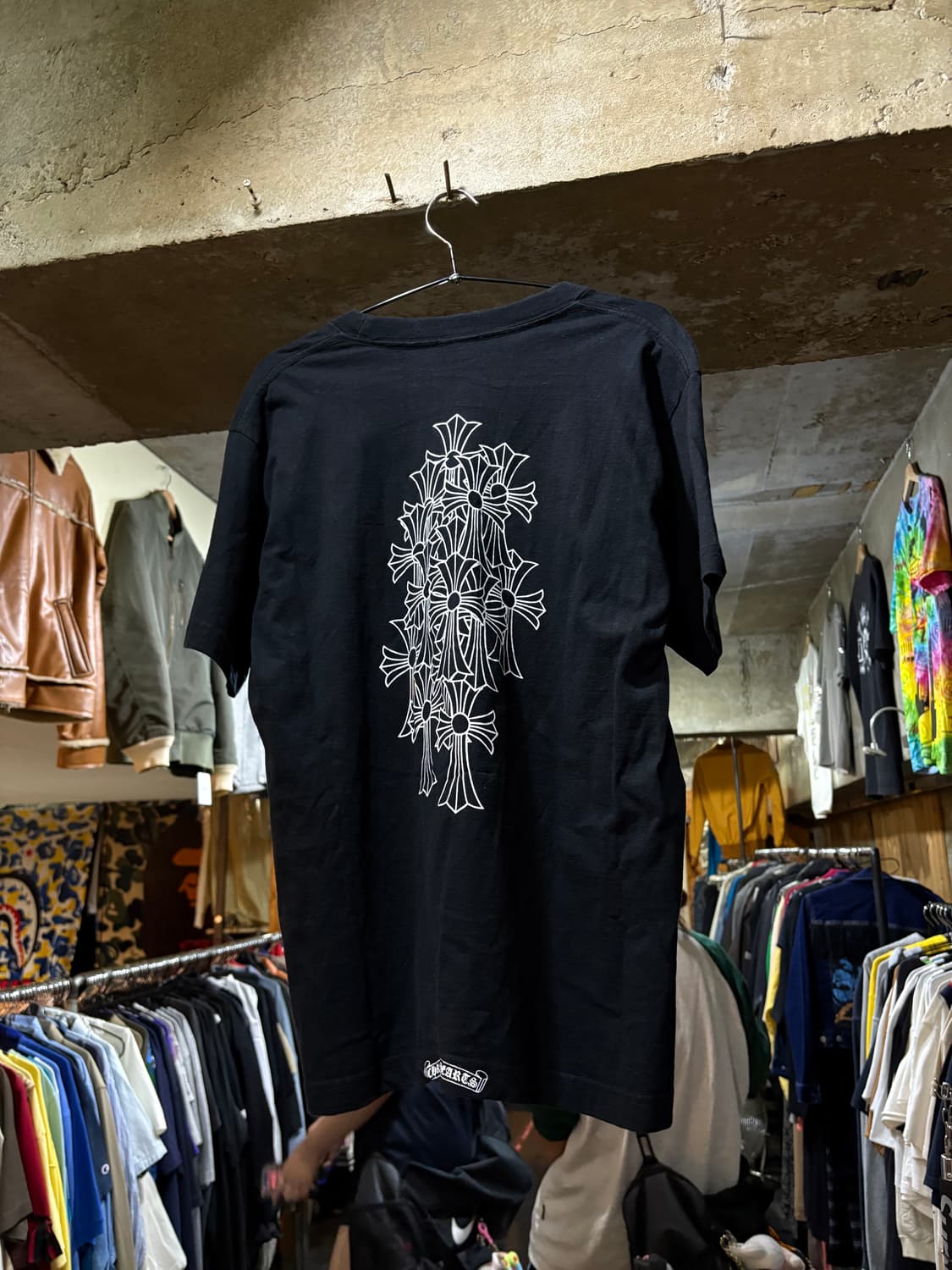 90s Chrome Hearts  크롬하츠 세메터리 티셔츠 상품이미지1