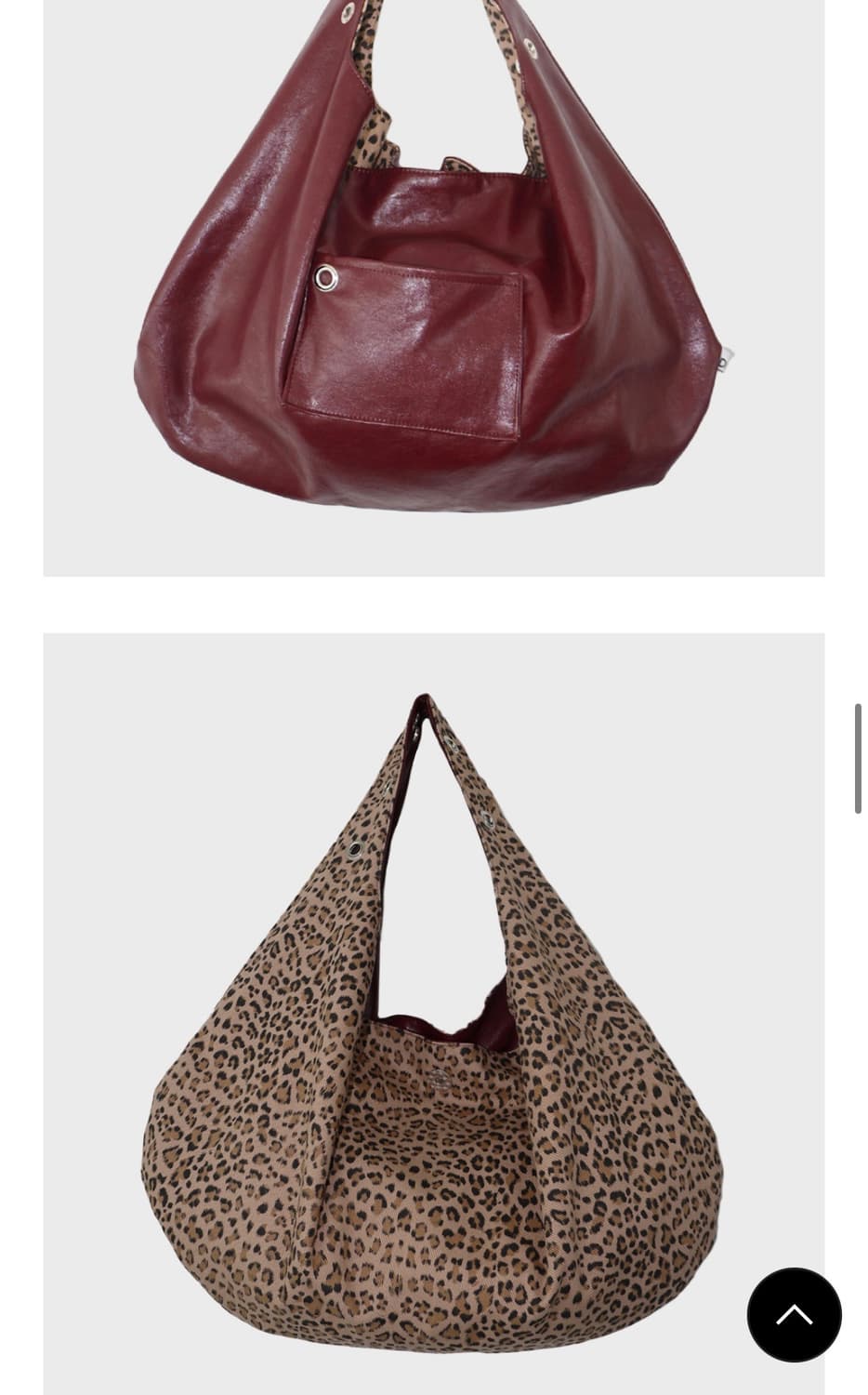 뎁크 아일렛 레더백 상품이미지4