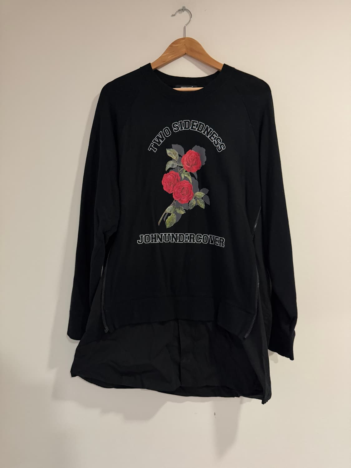 언더커버 셔츠 레이어드 맨투맨 상품이미지1