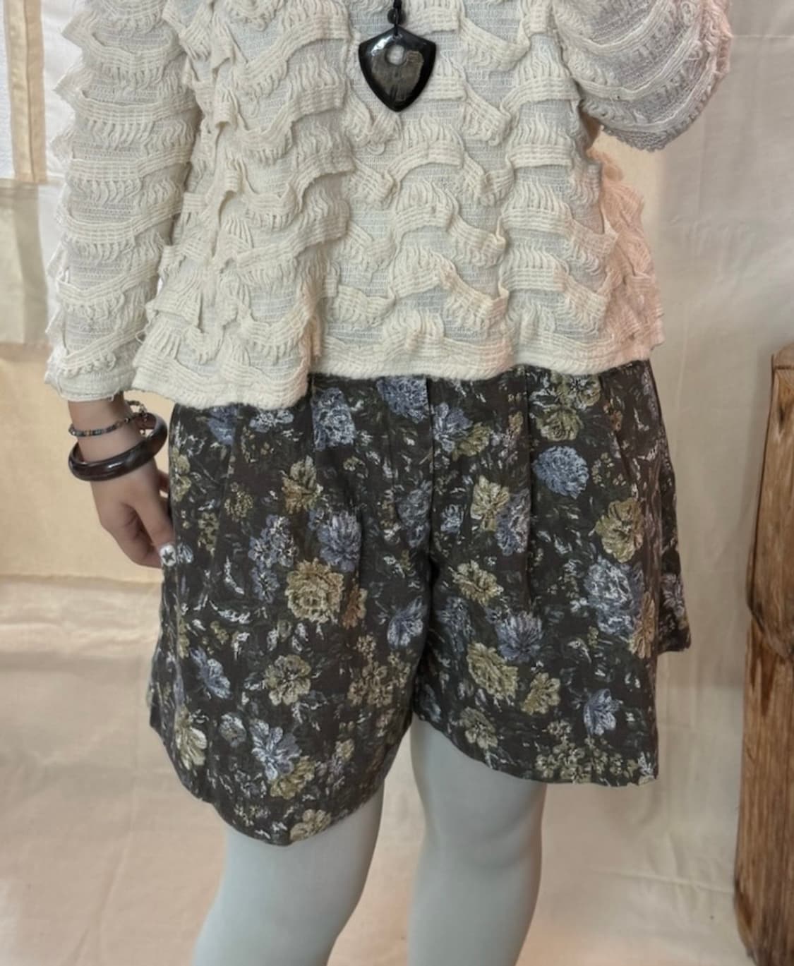 flower short pants 상품이미지1