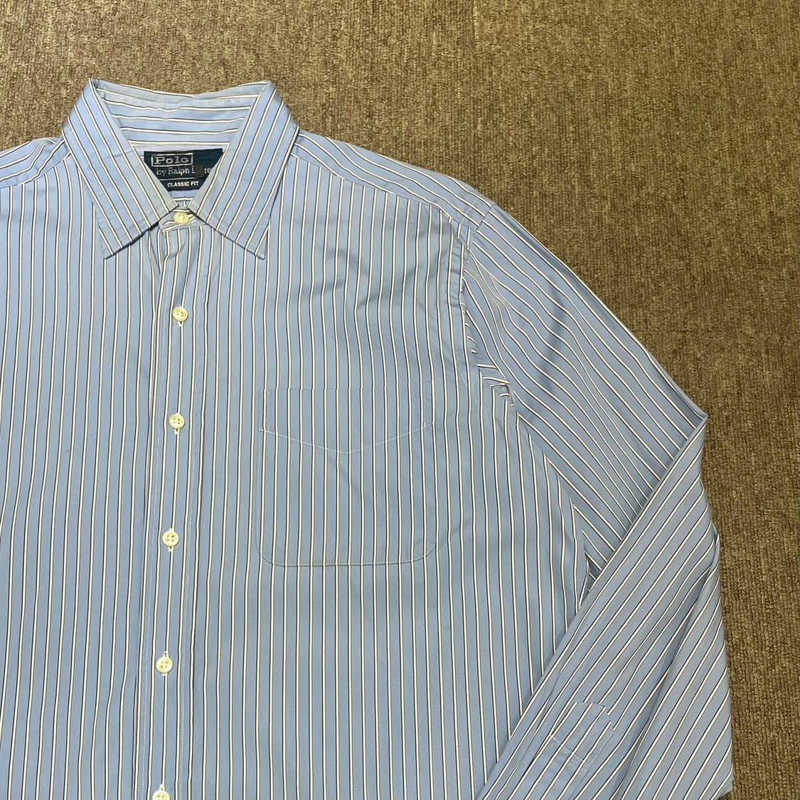 (15 2/1) POLO 폴로 랄프로렌 스트라이프 셔츠 클래식핏 상품이미지5