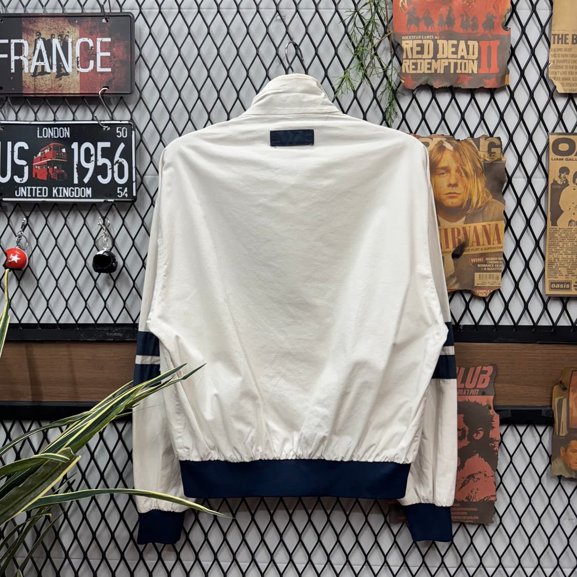 90s 스윙스터 전면 RED SOX 레터링 로고 포인트 화이트 상품이미지2