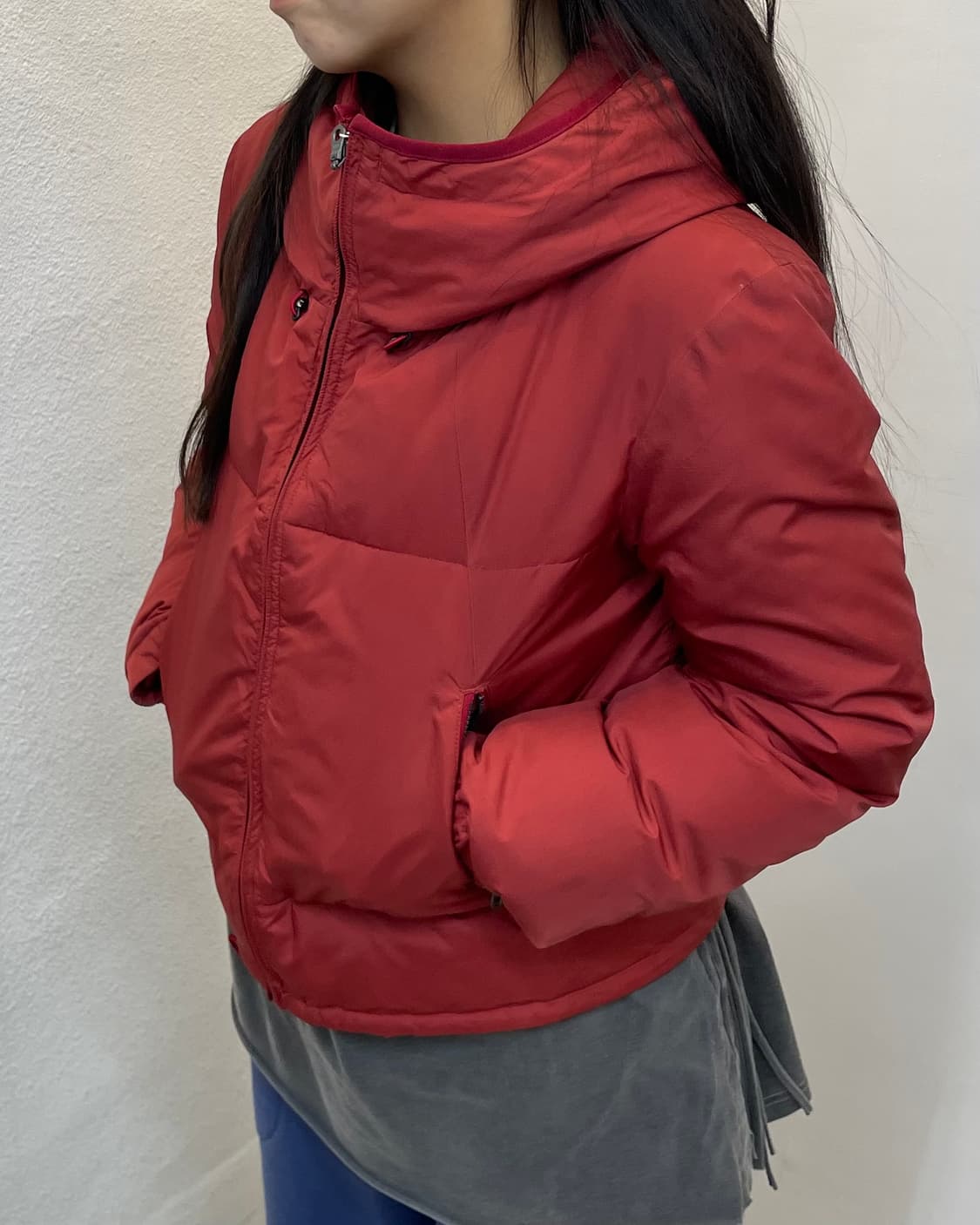 Marithe Francois Girbaud Red Puffer 상품이미지1