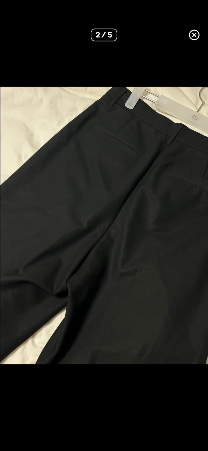 아모멘토 22aw 스냅 가르송 팬츠 상품이미지2