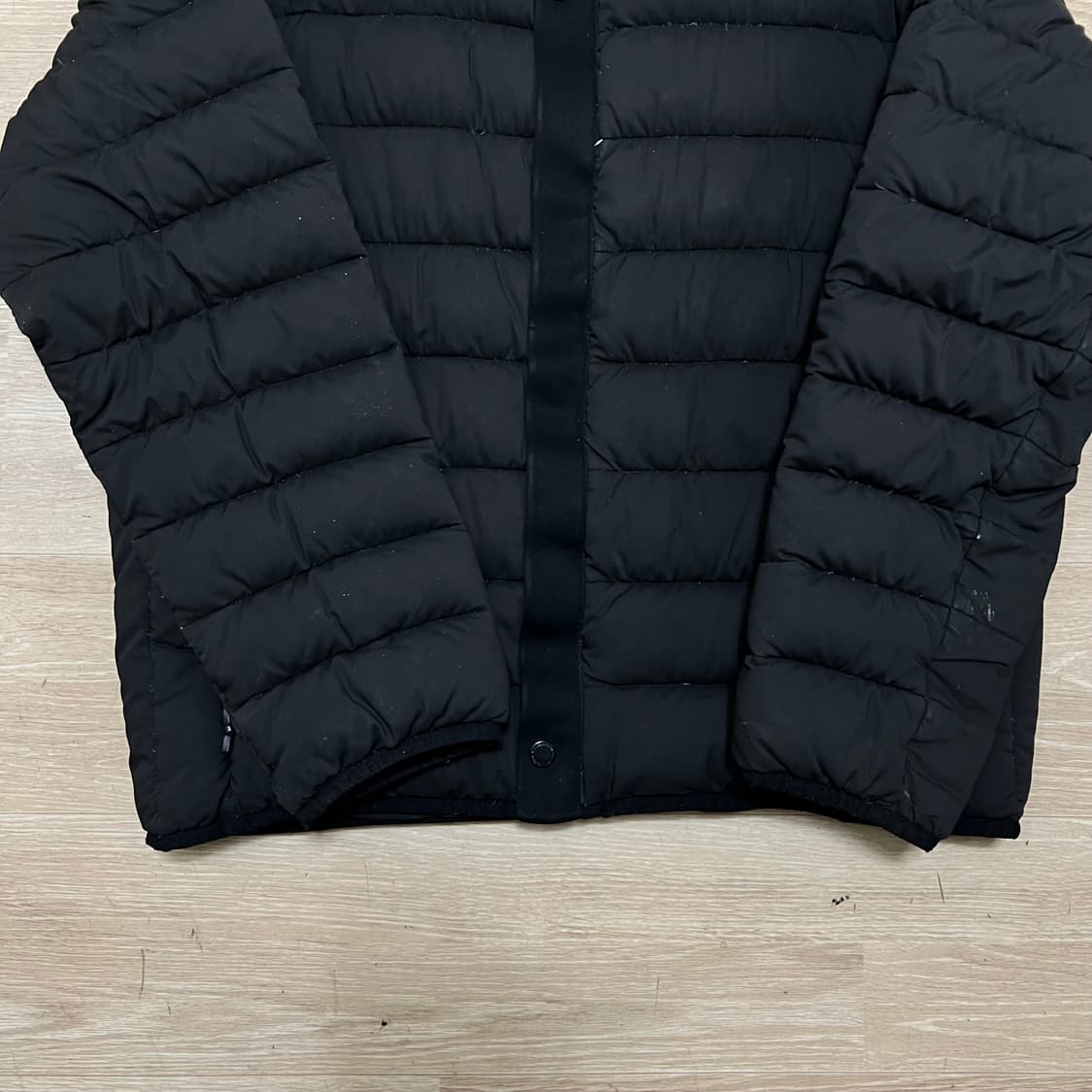 지프 JEEP 덕다운 로고 와펜 경량패딩 점퍼 [블랙] XL/105 상품이미지3