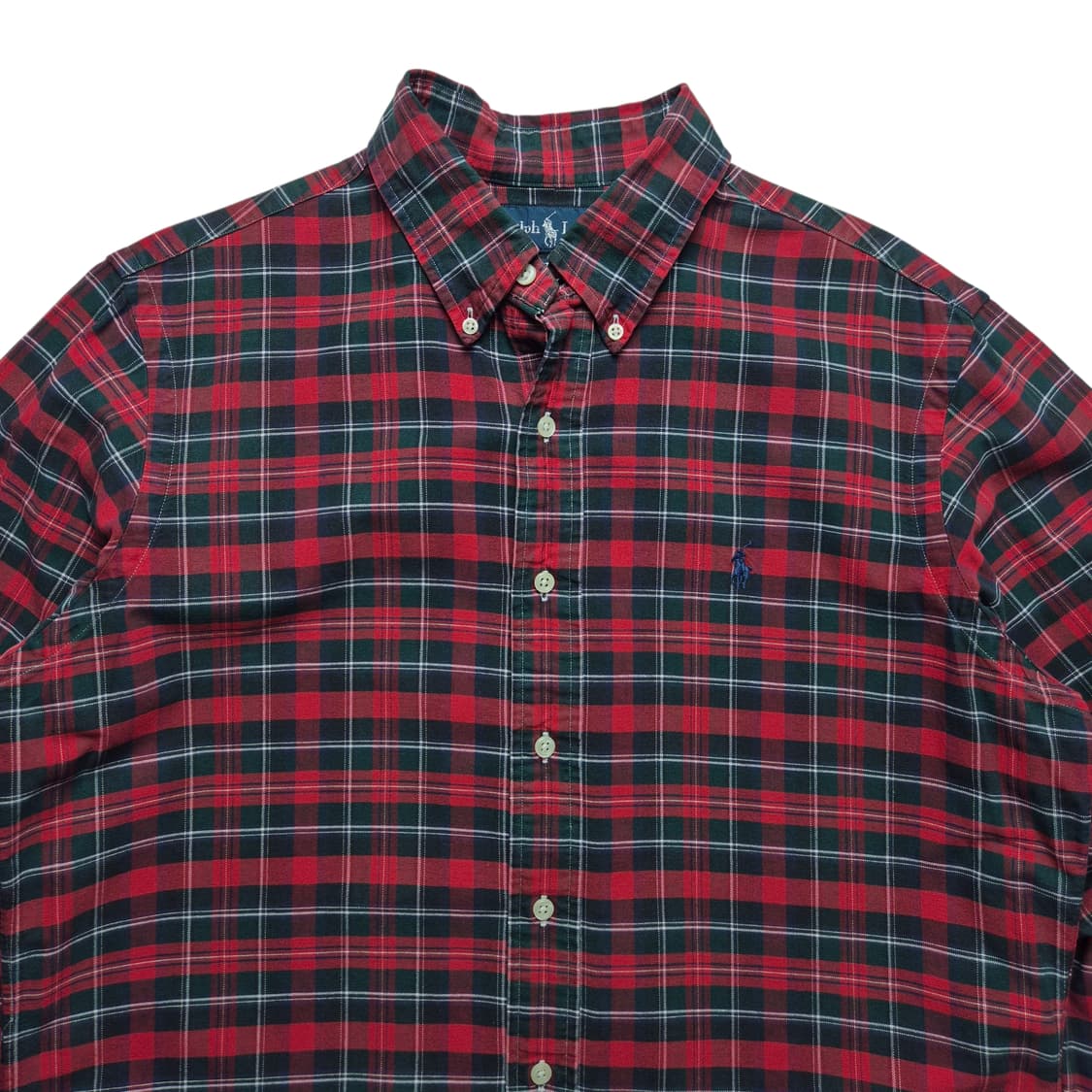 [L] 폴로 랄프로렌 레드 체크셔츠 상품이미지3
