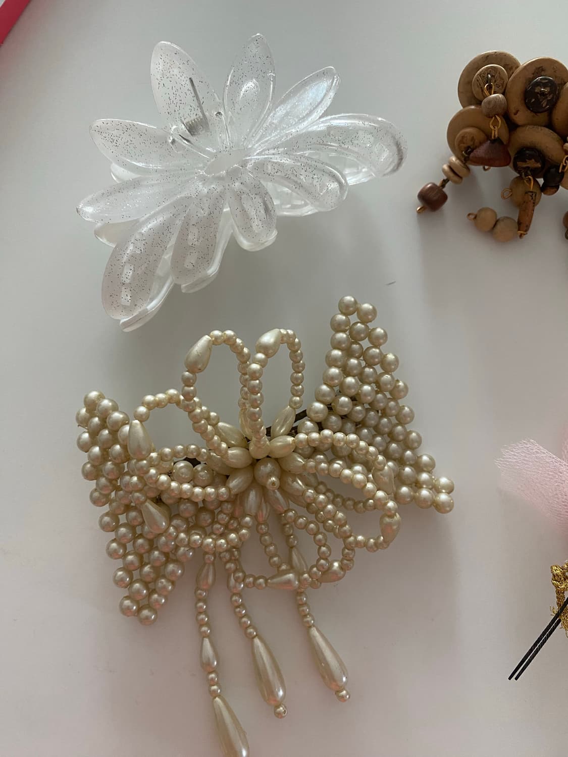 빈티지 헤어핀 집게핀 일괄 상품이미지2