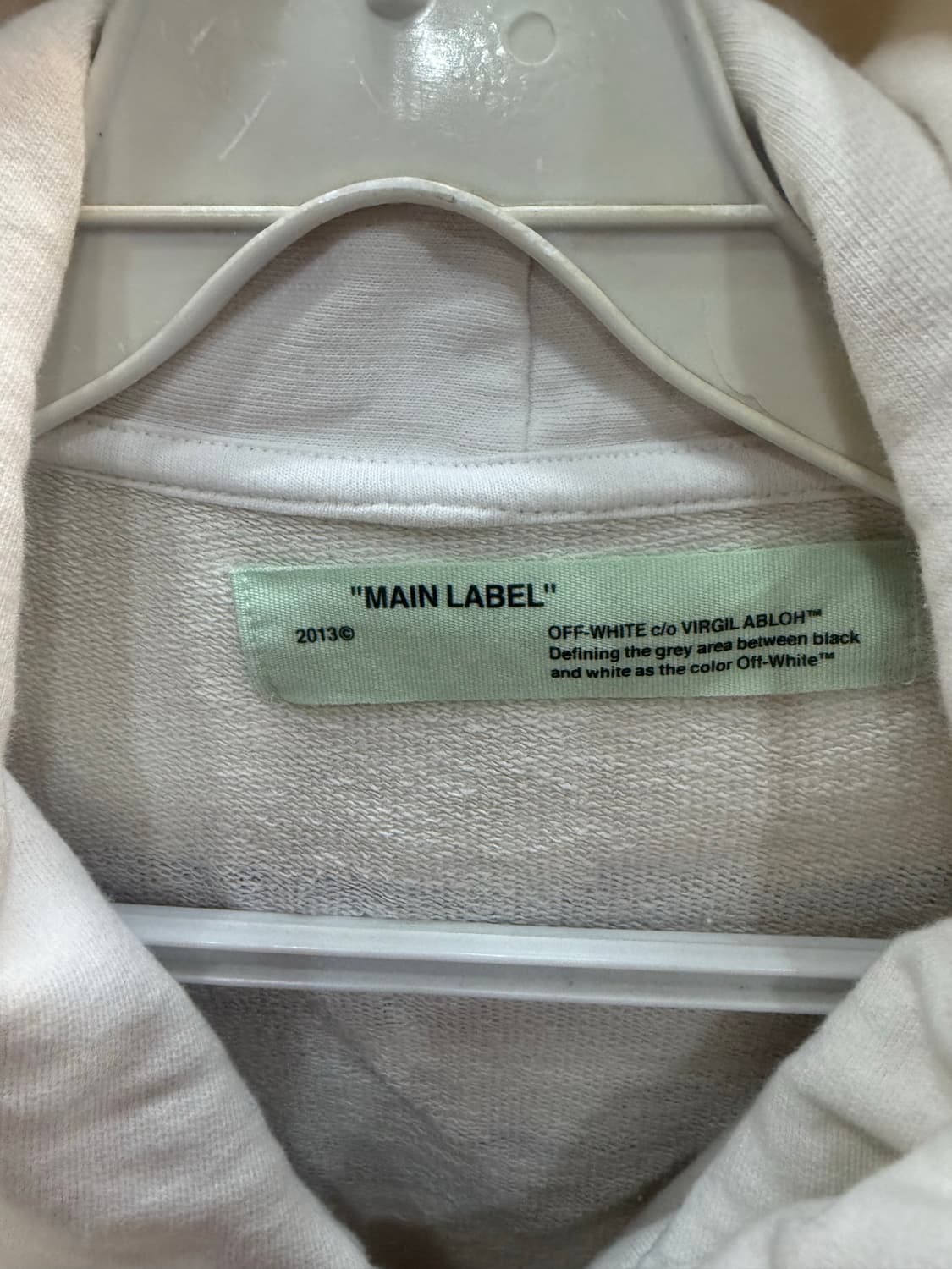 100-105 정품 오프화이트 애로우 후드집업 팝니다 상품이미지2