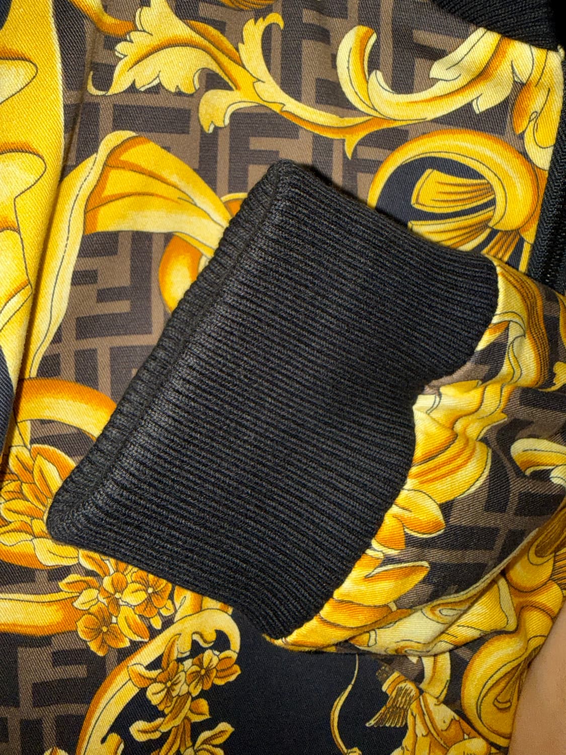 Fendi  x Versace 펜다체 블루종 50사이즈 상품이미지5