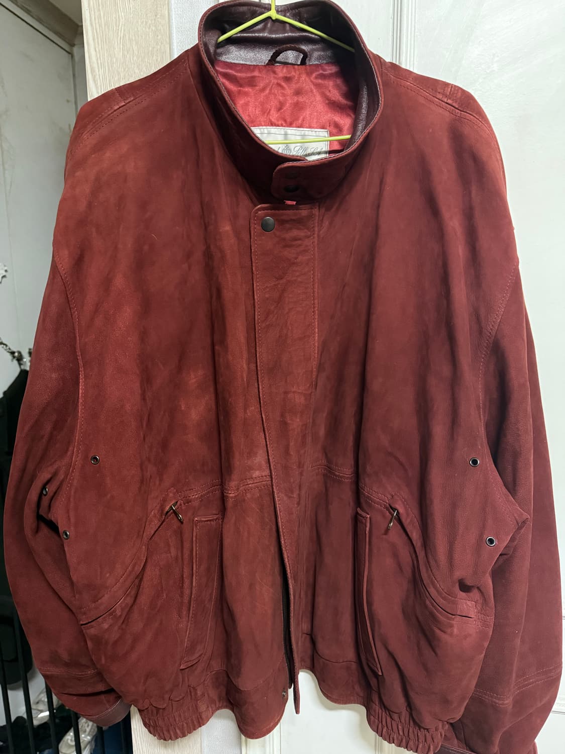 스페인산 남자소가죽자켓 상품이미지1