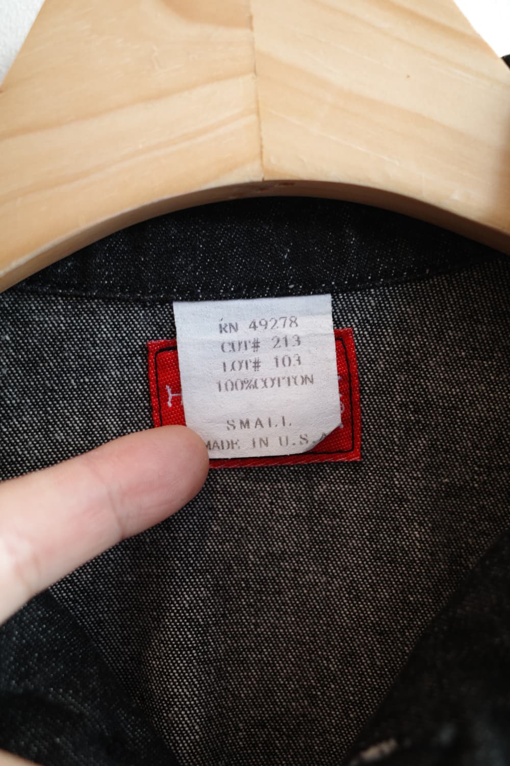 HAYSTACK 데님 자켓 (MADE IN USA) 상품이미지4