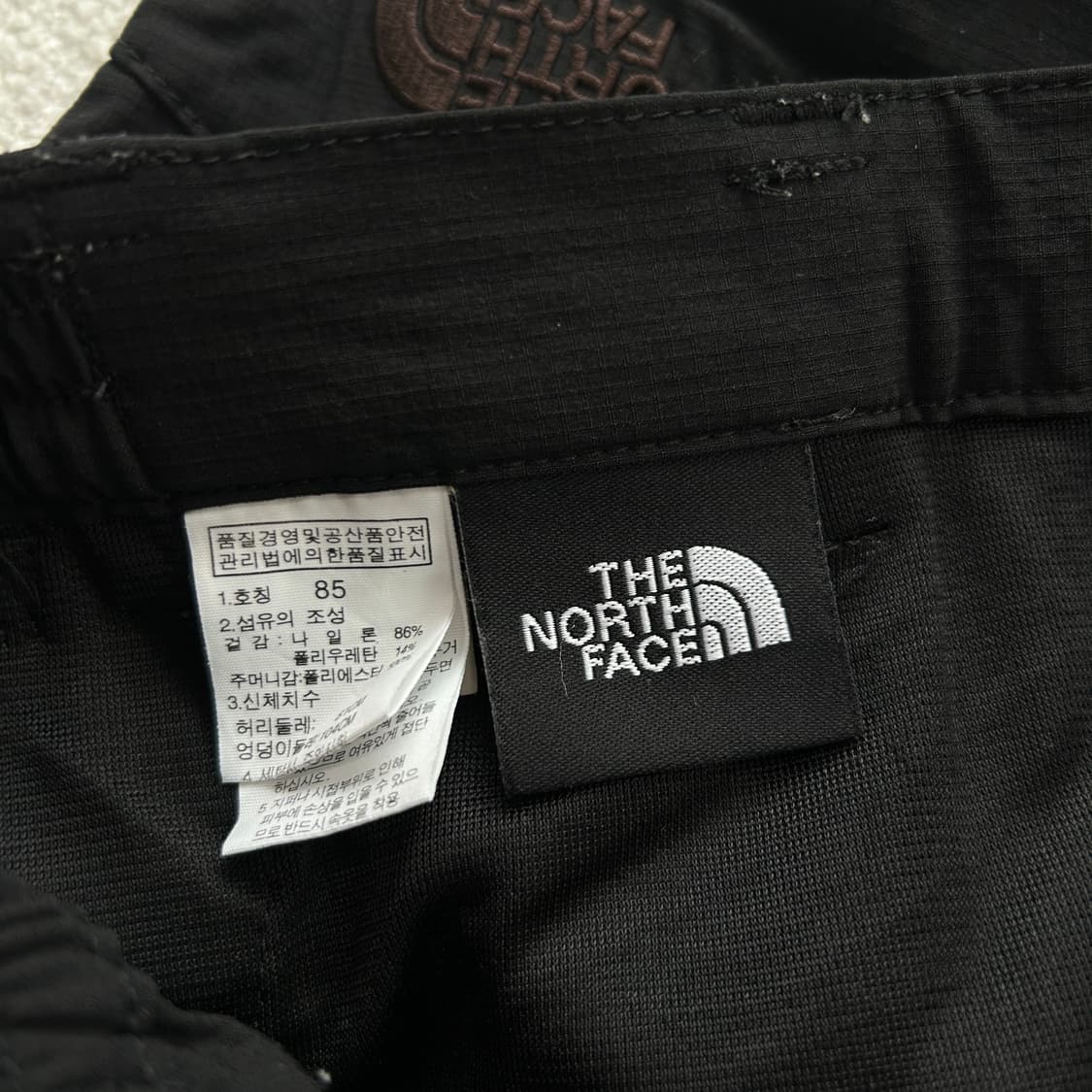 노스페이스 블랙 등산 바지 m 상품이미지3