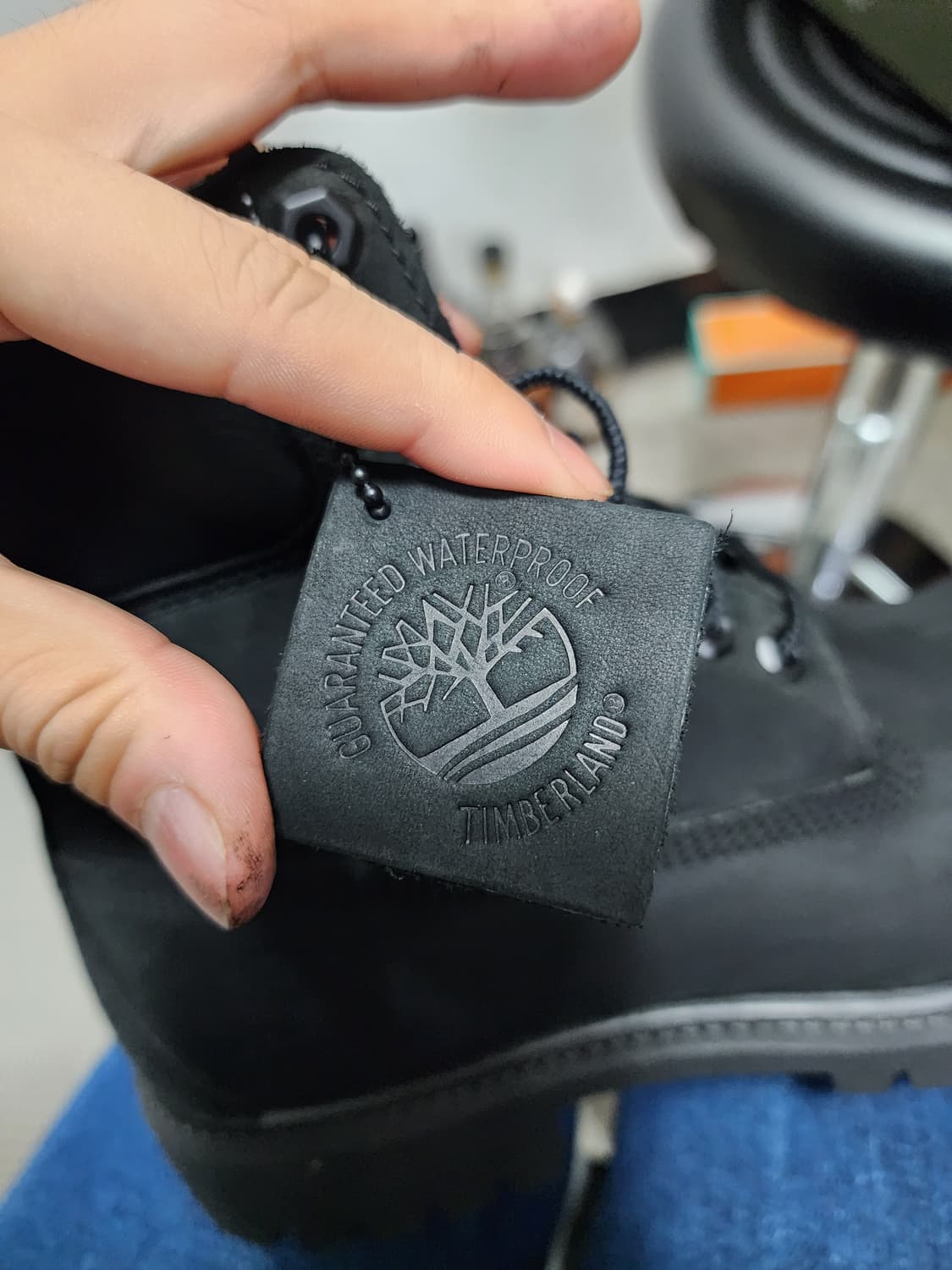 (새상품) 팀버랜드 7인치 블랙 부츠 상품이미지6