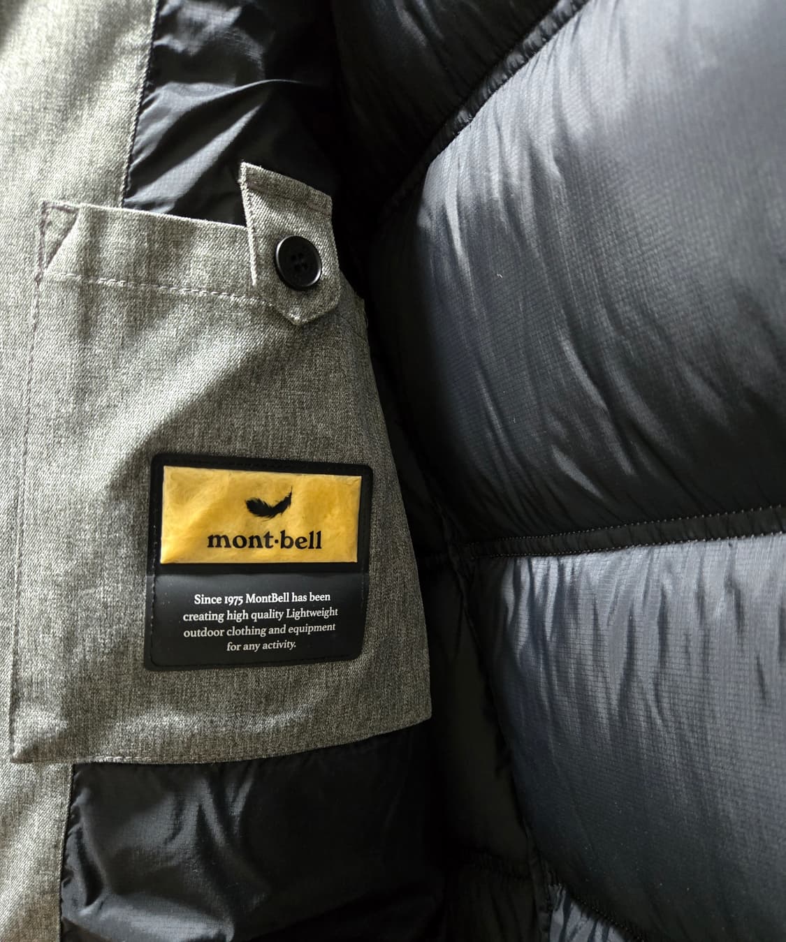 몽벨 EX800 구스다운 롱패딩 점퍼 105 상품이미지3